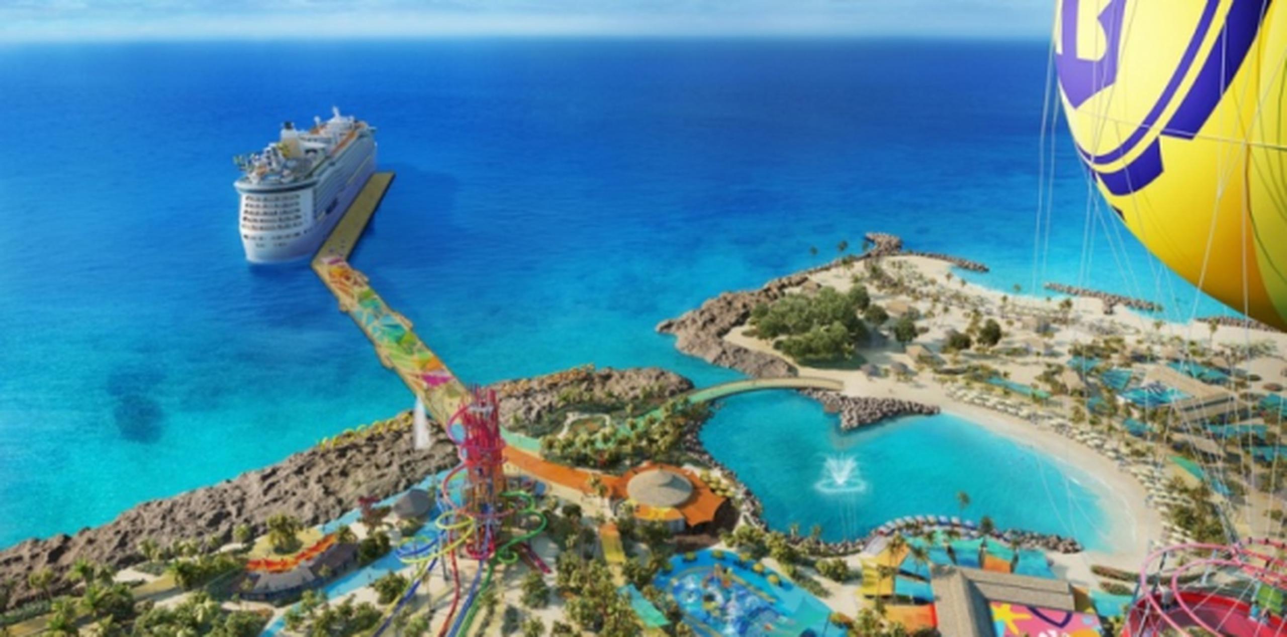 La nueva oferta de la línea, llamada Perfect Day Island Collection arranca servicios en Bahamas en 2019 en su isla privada CocoCay. (Royal Caribbean)