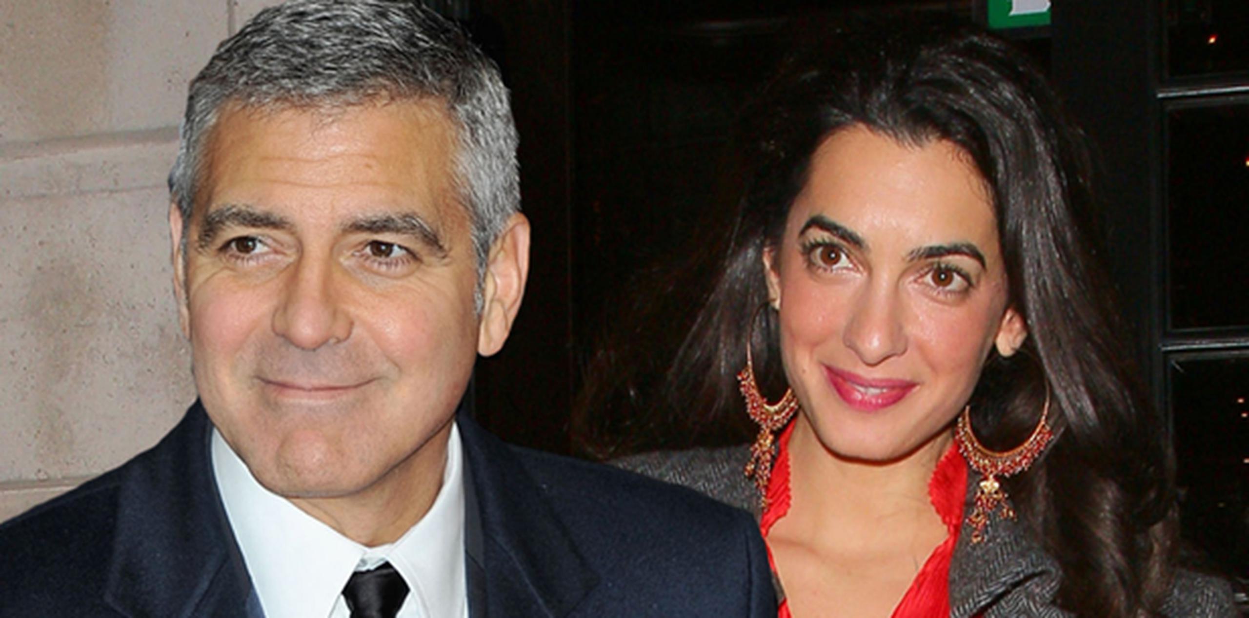 Clooney, que declaró su amor a la abogada Amal Alamuddin y su deseo de casarse en Italia durante un evento en Florencia, ya se encuentra en Venecia, mientras que a la futura esposa se le ha visto en Milán. (Archivo)