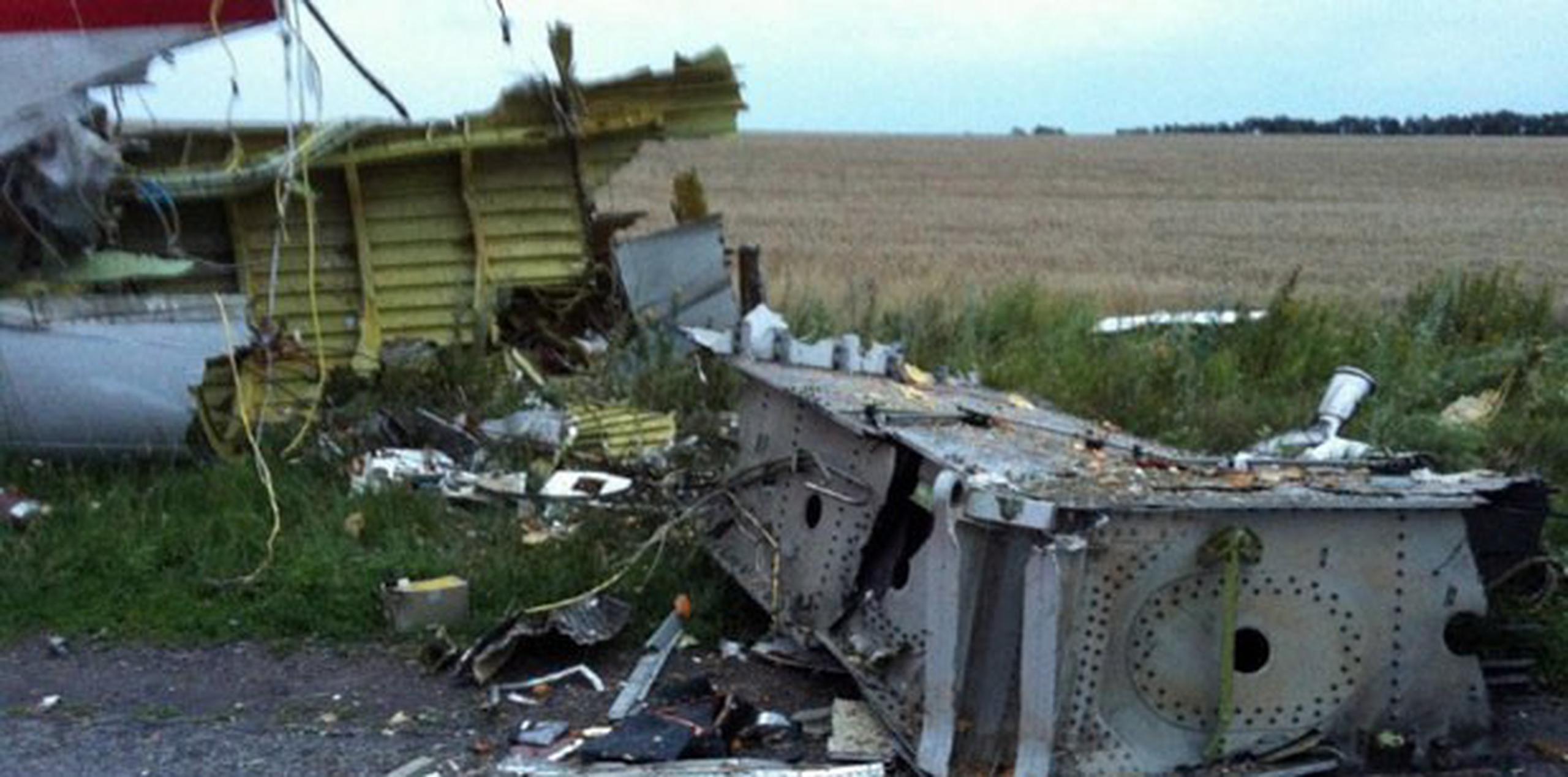 El 17 julio 2014 fallecieron los 298 ocupantes del vuelo MH17 de Malaysia Airlines, derribado por un misil en la zona de conflicto en el este de Ucrania. (Archivo)