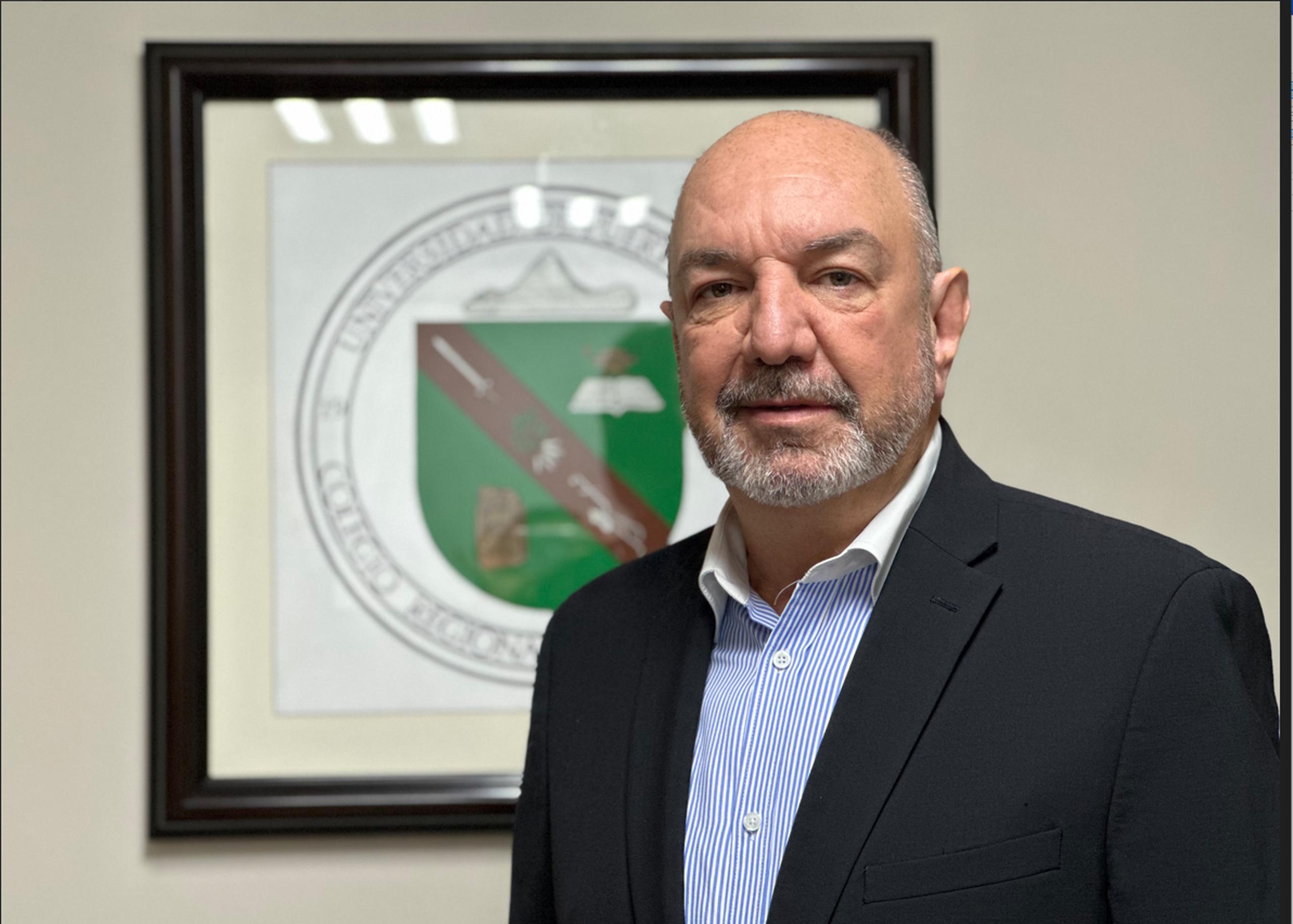 El doctor Luis A. Tapia Maldonado, rector de la Universidad de Puerto Rico en Utuado.