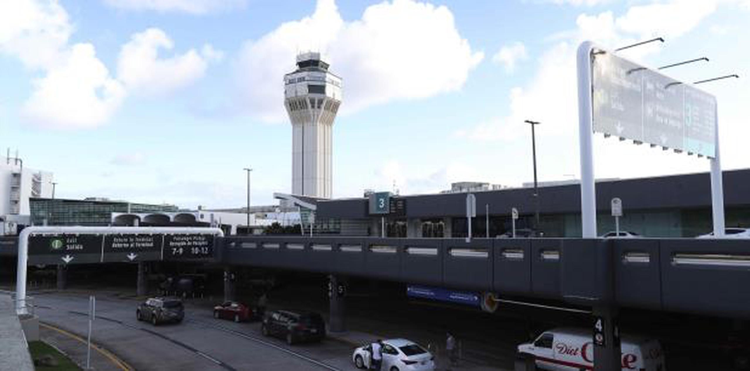 Vista del aeropuerto Luis Muñoz Marín hoy, martes. (vanessa.serra@gfrmedia.com)