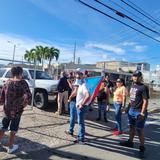 Peñolanos se manifiestan en instalación de LUMA en Yauco