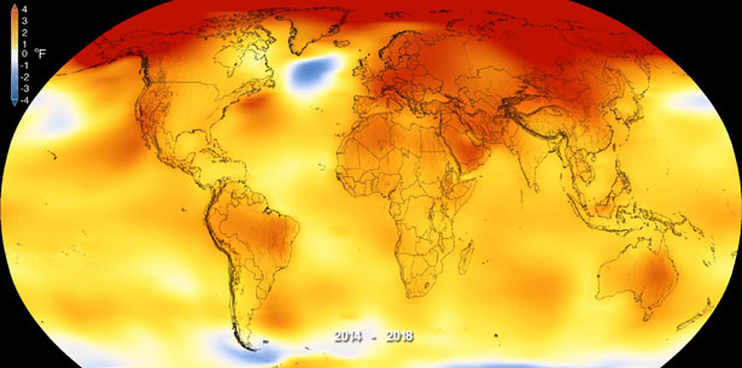 El calentamiento global ha provocado, entre otras cuestiones, el deshielo del Ártico y de la Antártida. (NASA)