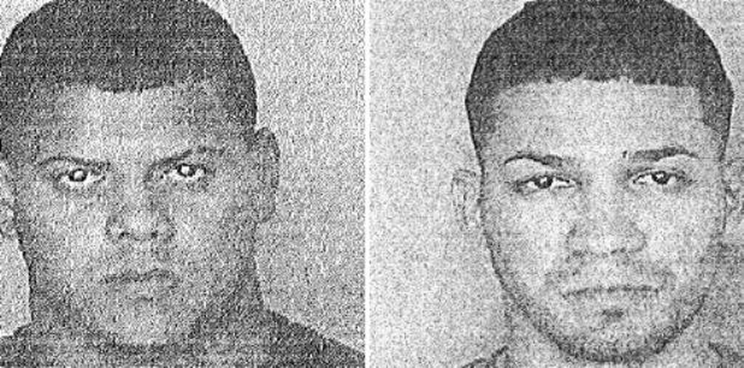 Jomar González, de 25 años, y Jean C. Báez Algarín, de 33. (suministradas)