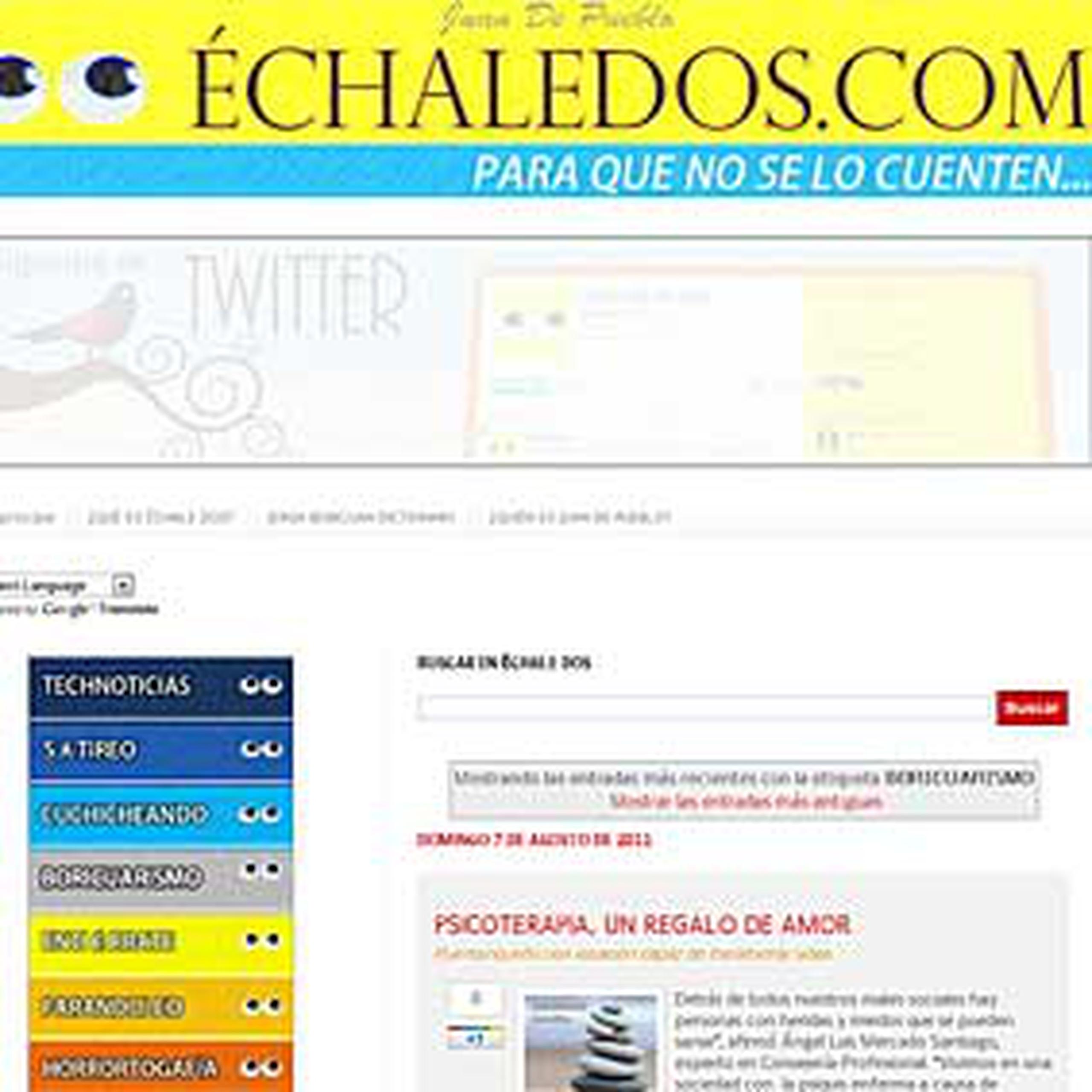 Échale Dos (http://echaledos.com)