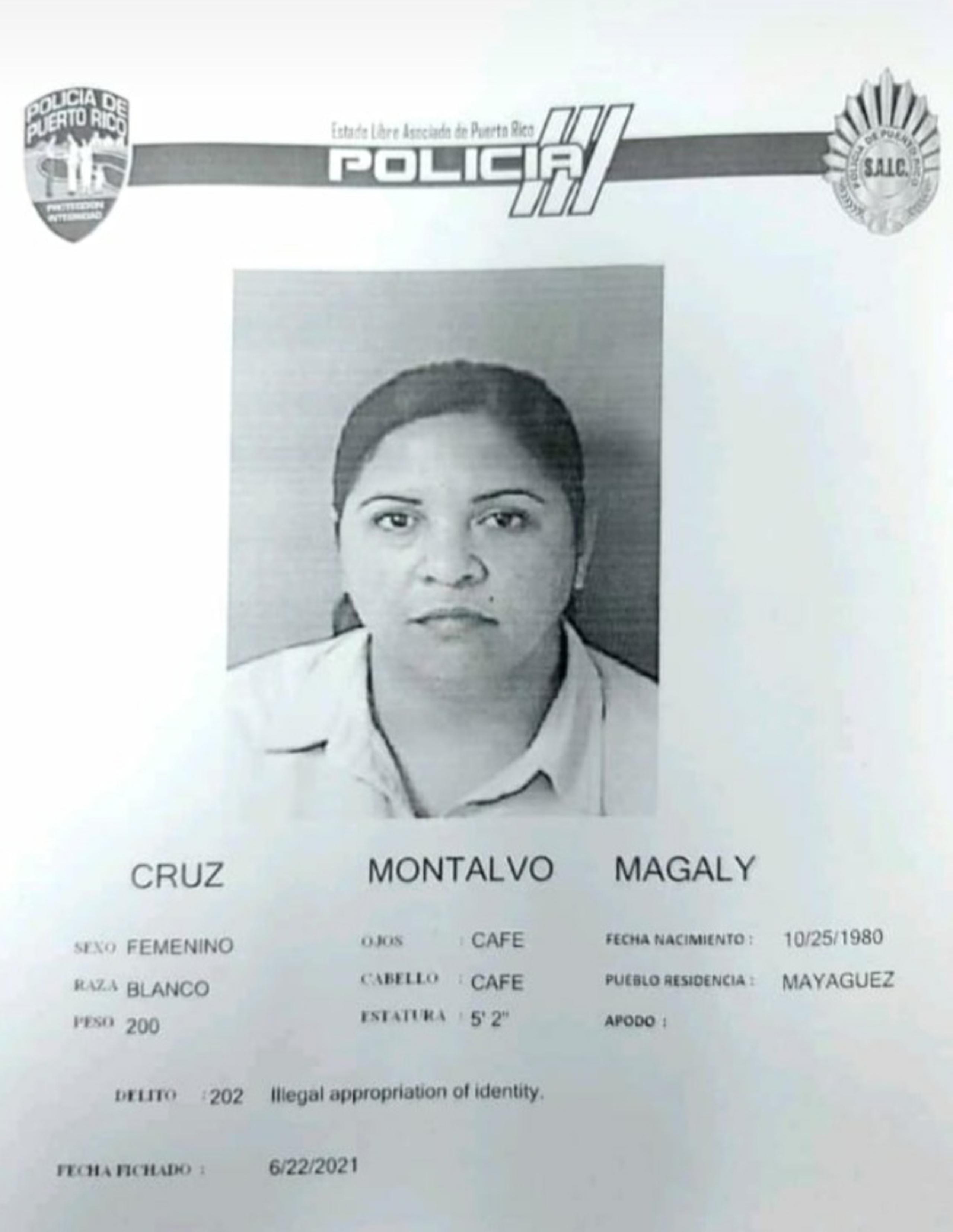 Magaly Cruz Montalvo fue acusada por fraude al Programa de Asistencia por Desempleo Pandémico.