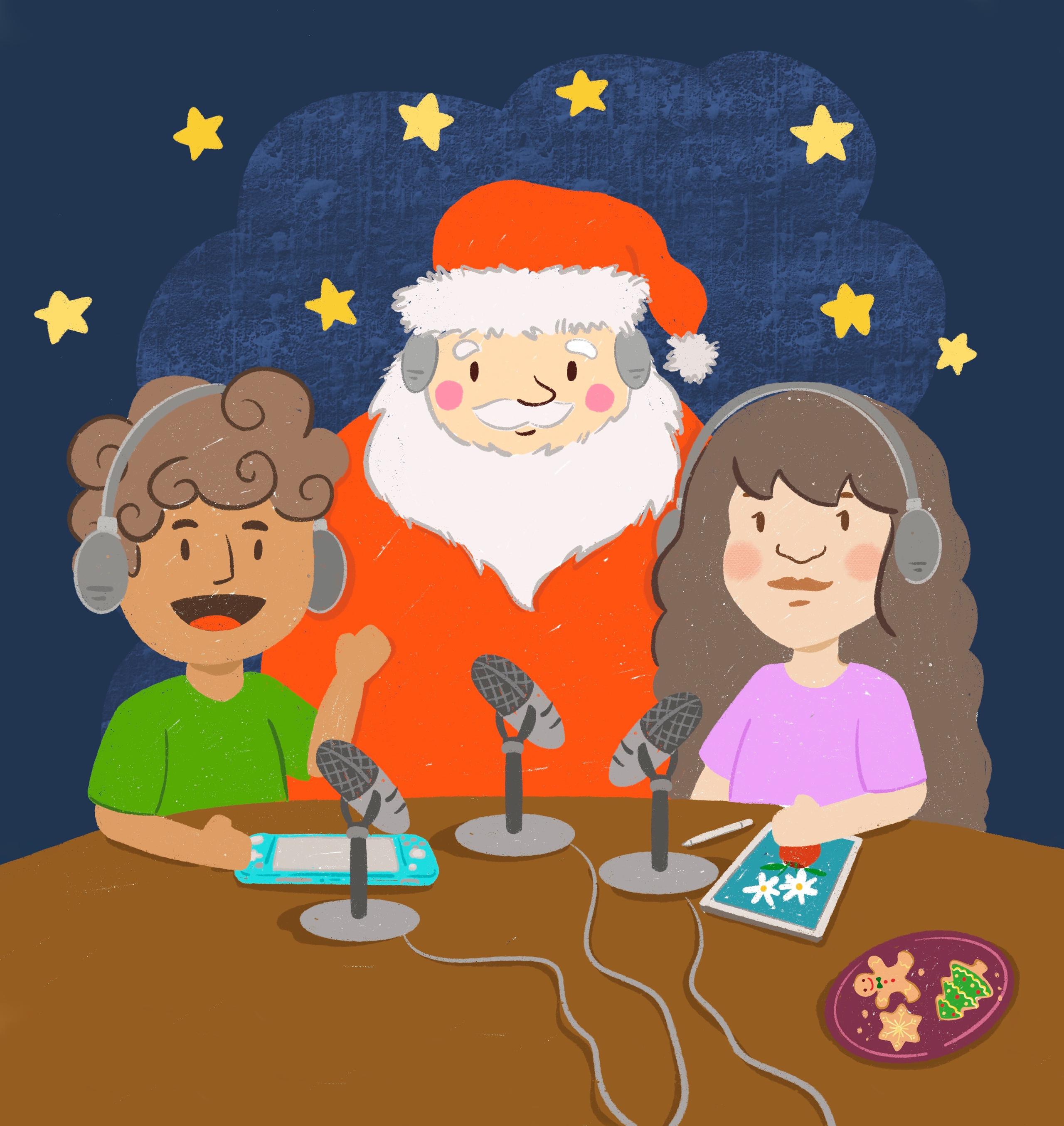 Entrevistar es una forma educativa y entretenida de conocer más a tus personas favoritas, ¡como Santa!