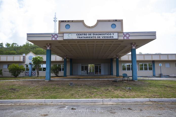 El hospital Susana Centeno, previo a su demolición.