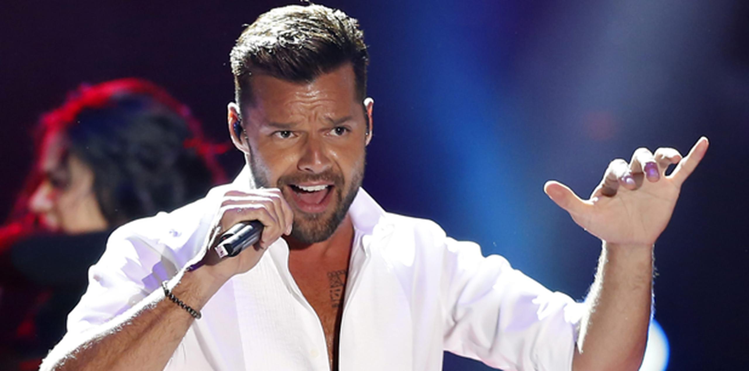 Ricky Martin se presentará el 6 de junio en el Festival Mawazine de Ritmos del Mundo. (Archivo)