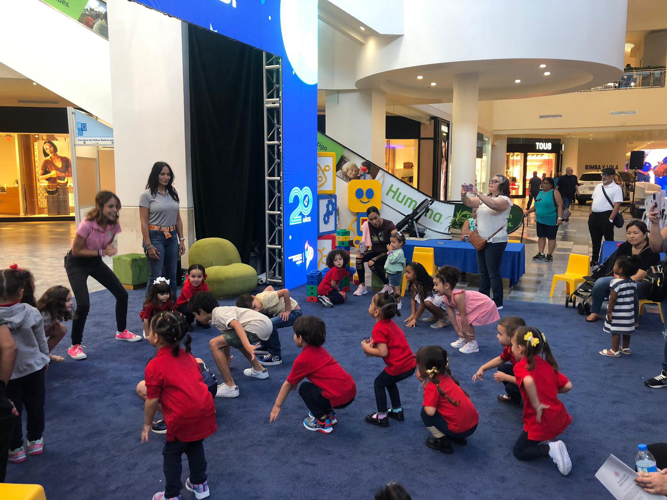 Decenas de niños y niñas disfrutaron de las actividades que se ofrecieron durante el Child Care Expo.