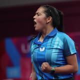 Adriana Díaz pasa a la final en sencillos femenino del Panamericano de Tenis de Mesa