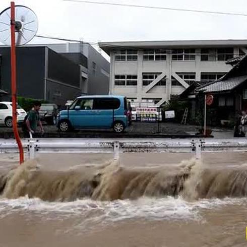Casi 60 muertos luego de fuertes lluvias en Japón