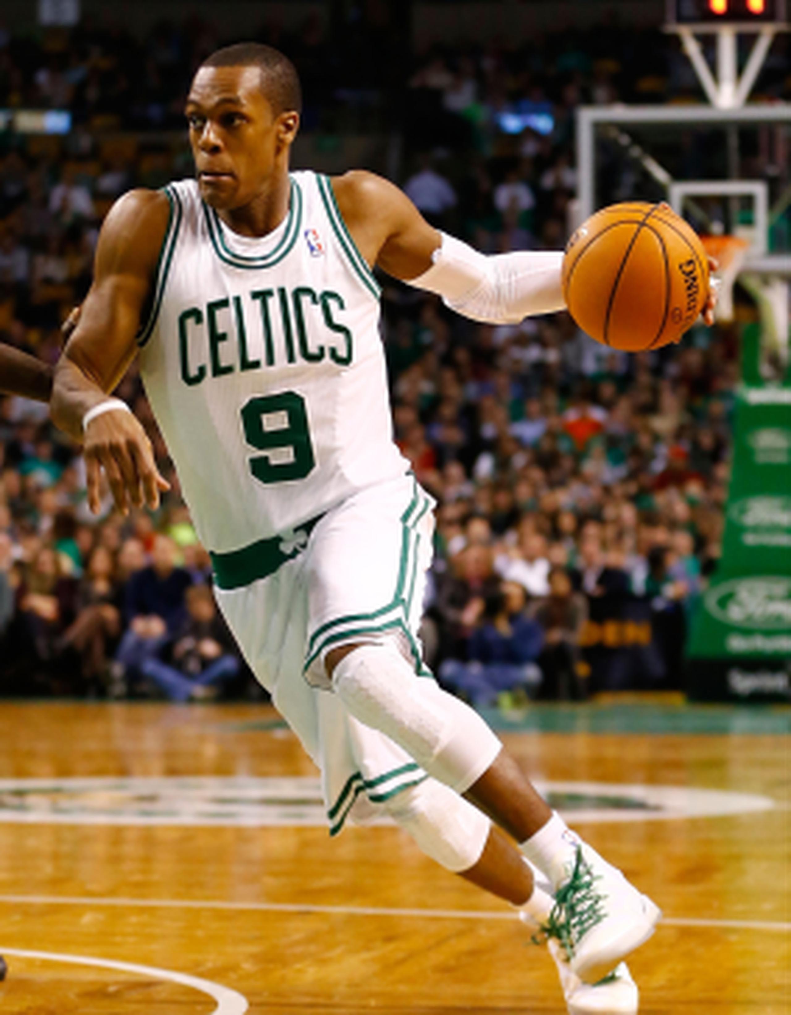 El último incidente protagonizado por Rondo se produjo a falta de 3:19 de juego en el el tercer período del partido que los Celtics ganaron 89-81 ante los Hawks de Atlanta. (AFP)