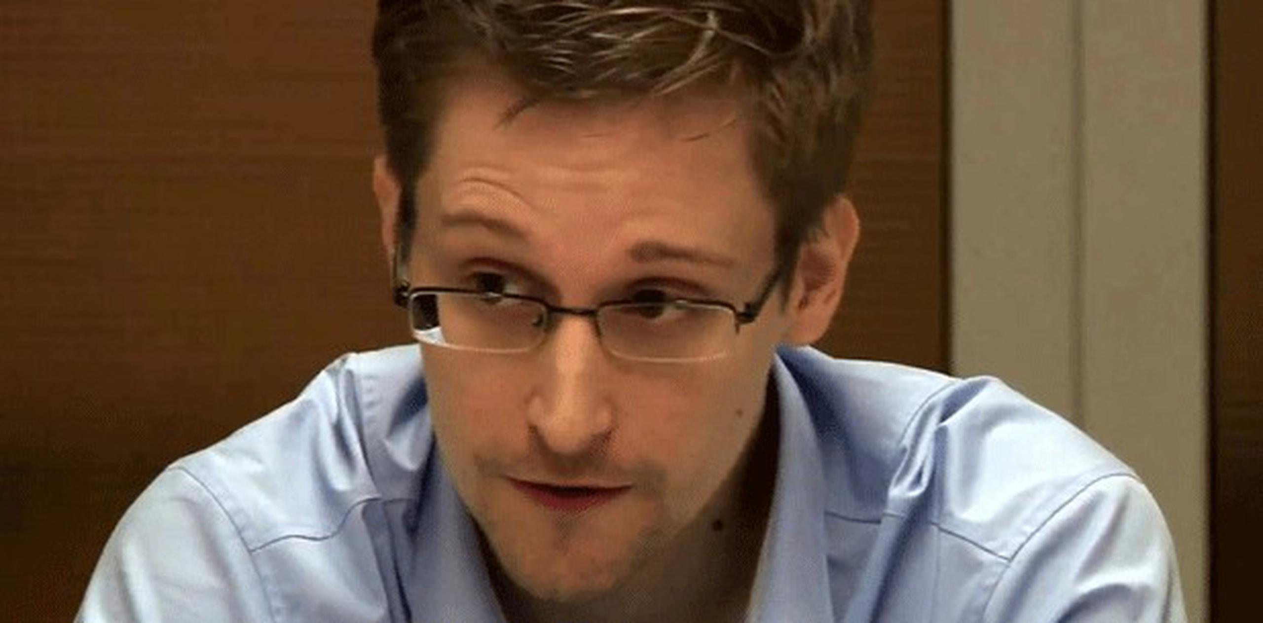 Edward Snowden, exanalista de Agencia de Seguridad Nacional (Archivo)