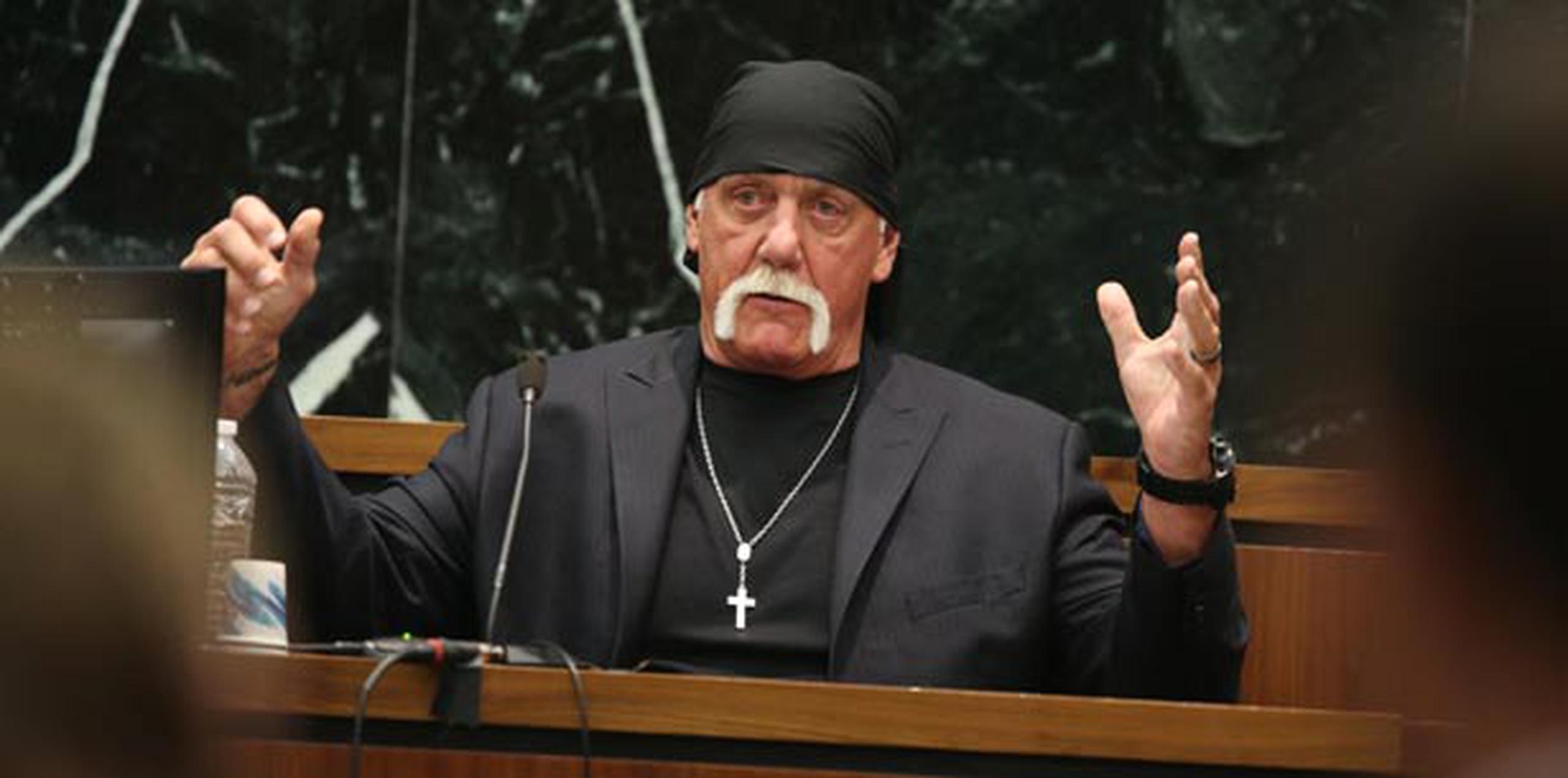 Hogan, cuyo verdadero nombre es Terry Bollea, demandó a Gawker por por difundir un video sexual.