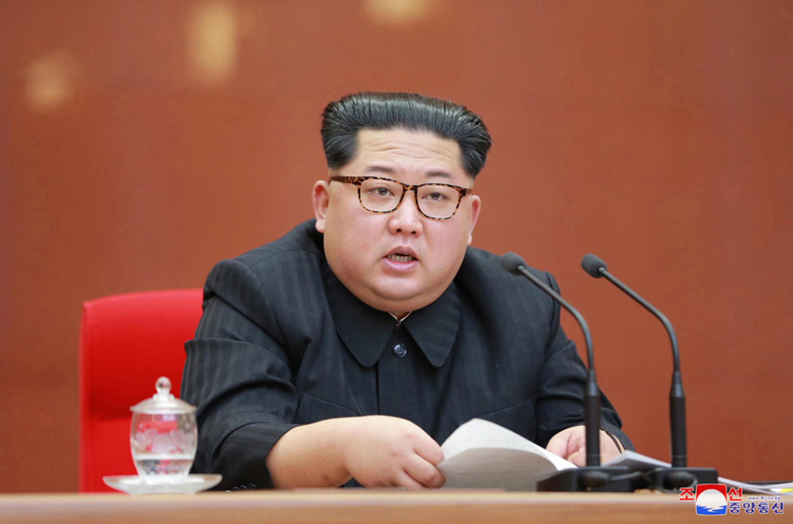 Kim Jong-un, líder de Corea del Norte. (EFE / EPA / KCNA)