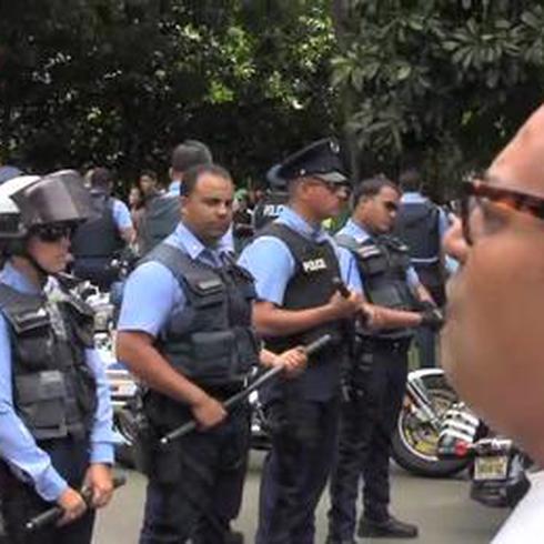Violencia y arrestos en  la UPR
