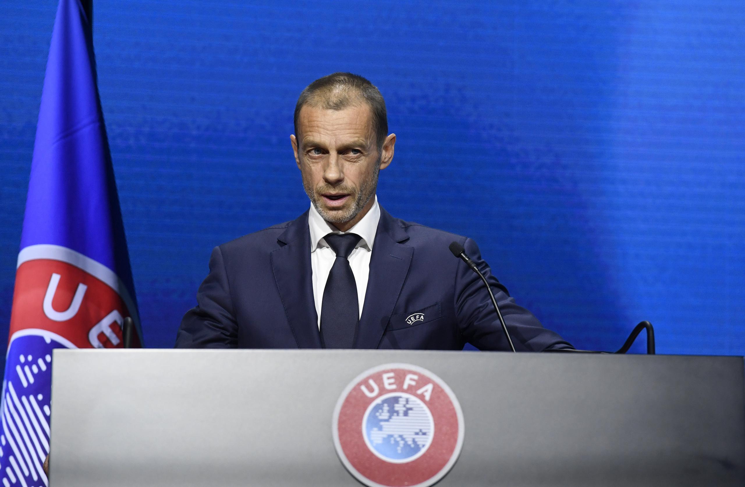 El presidente de la UEFA, Aleksander Ceferin, criticó al grupo de clubes ingleses menos de 48 horas después del lanzamiento de la Superliga junto a tres clubes de España y otros tantos de Italia.
