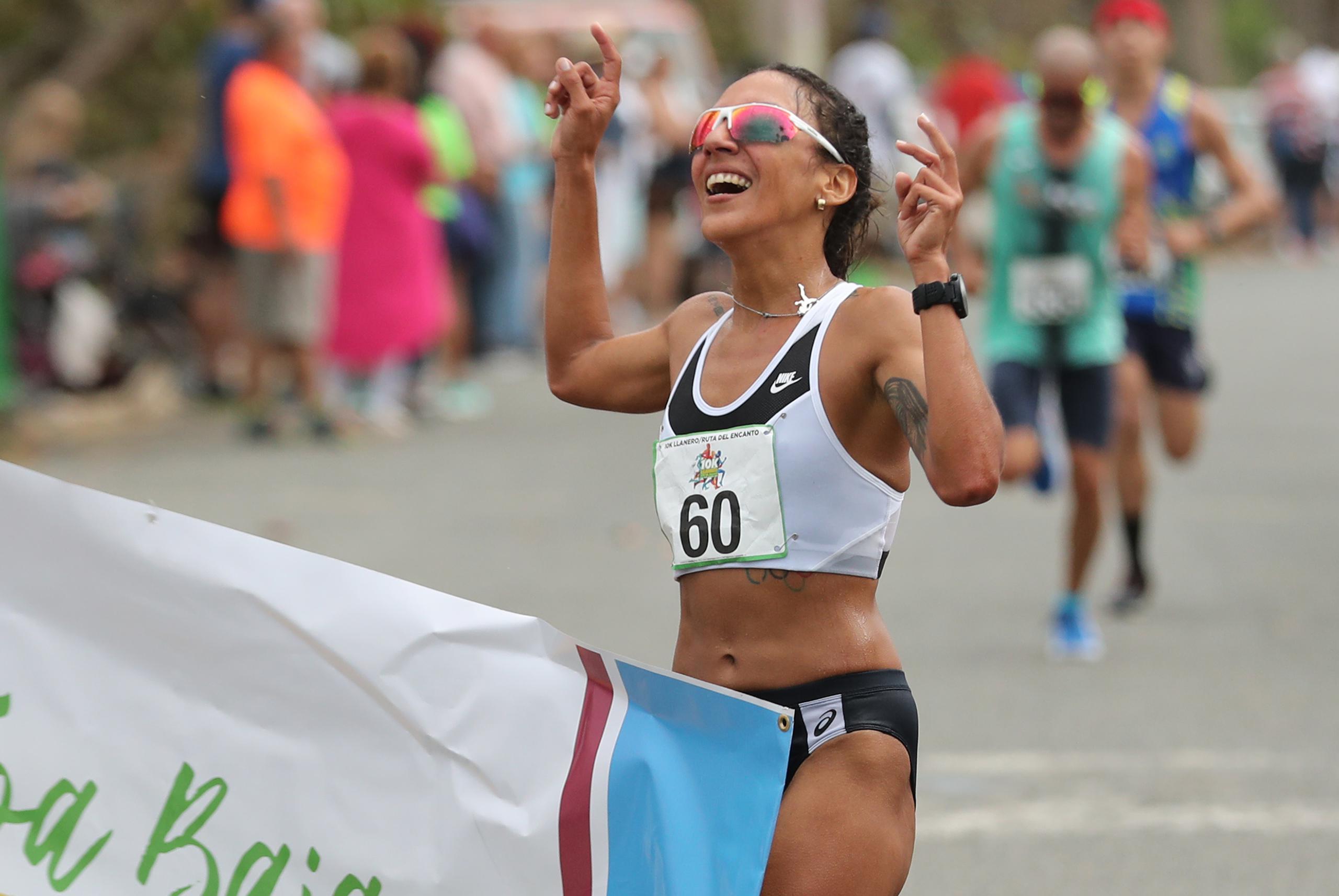 Bárbara Quiles fue la ganadora de la categoría femenina a la distancia de los 10 kilómetros.