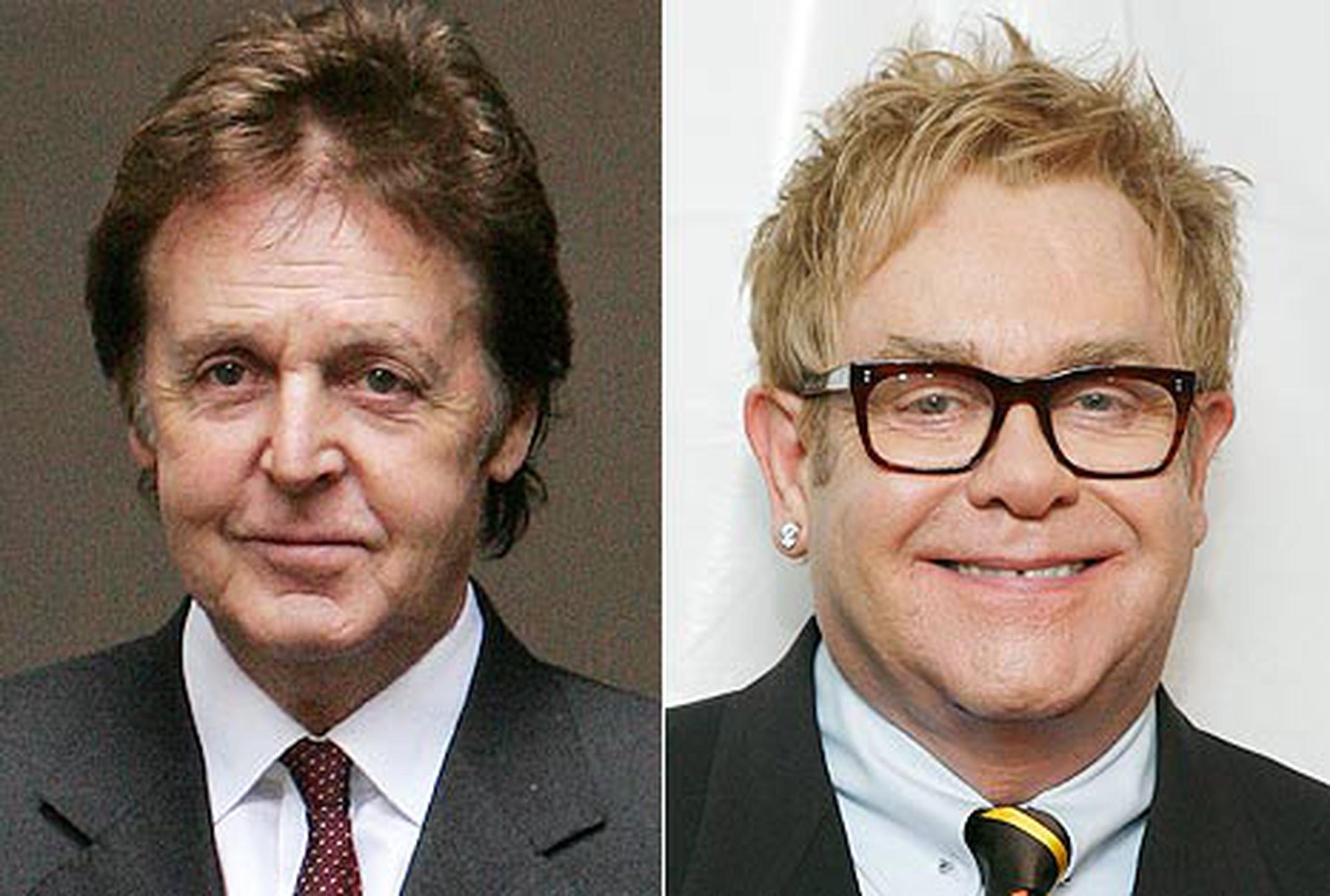 McCartney y Elton John cantarán para la reina Primera Hora