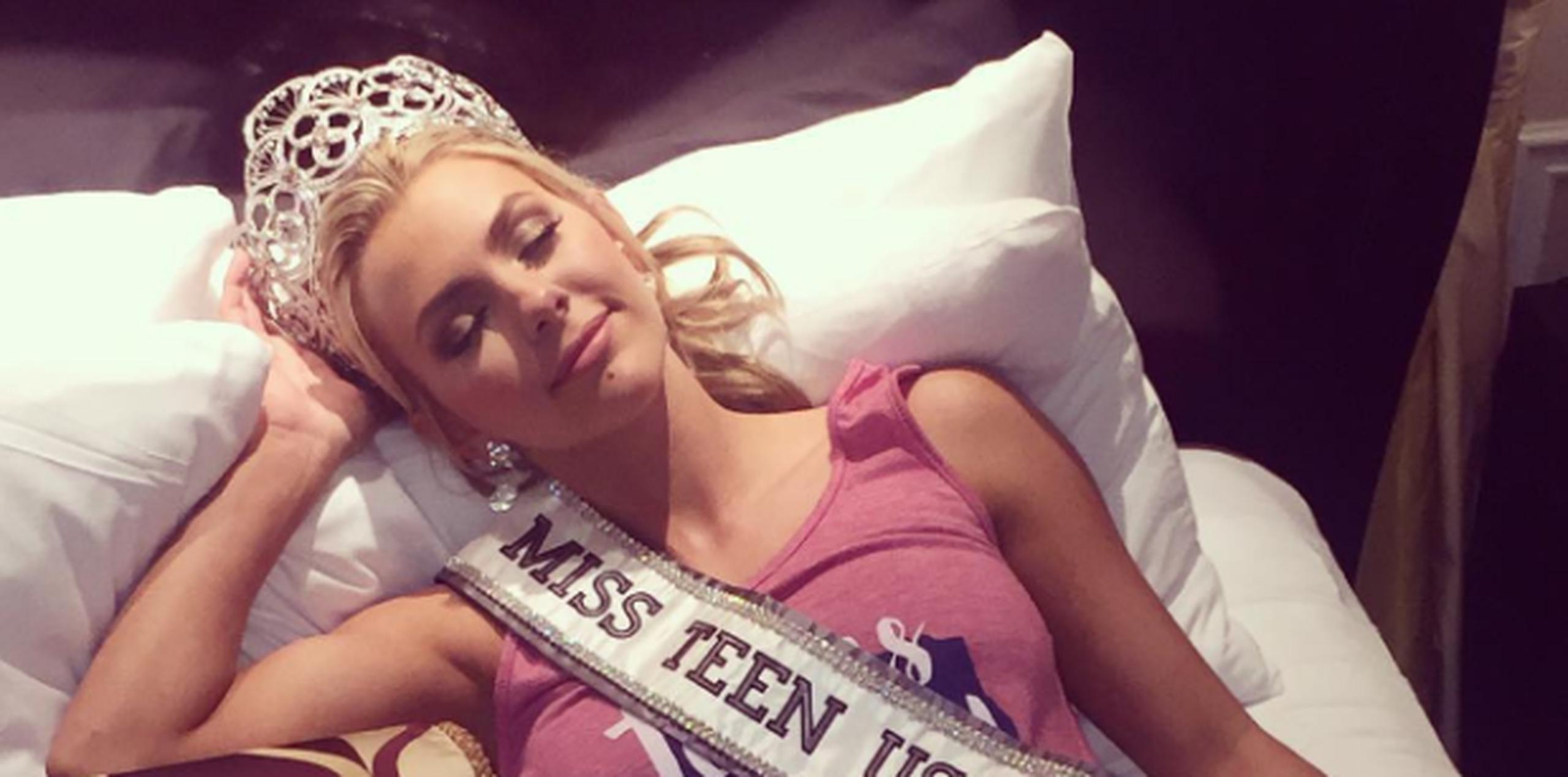 La organización de Miss Universe, que es dueña del certamen de adolescentes, condenó los tuits de Hay a través de un comunicado. (Instagram)