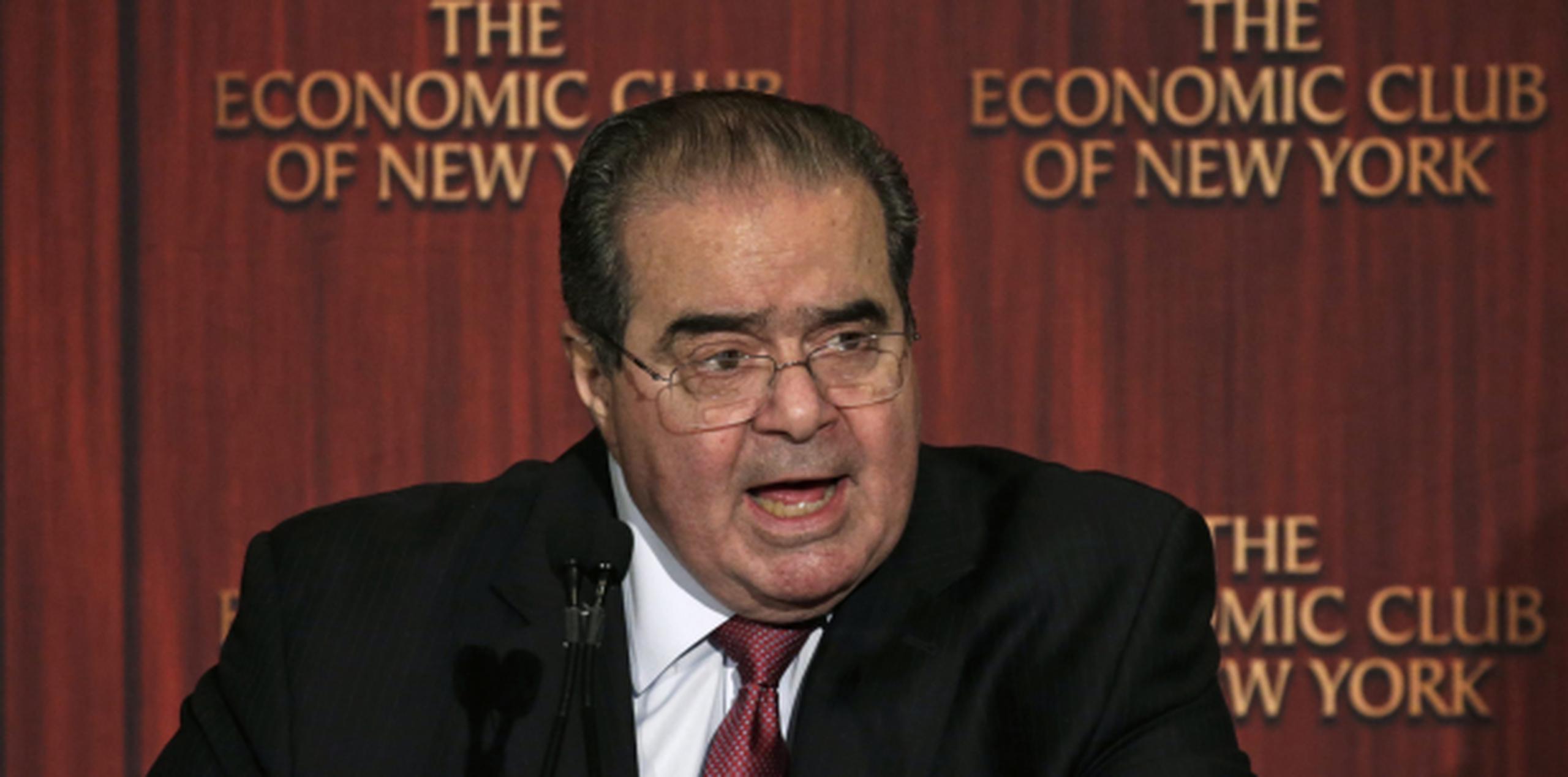 El juez Antonin Scalia era conocido por sus posiciones conservadoras. (EFE/Peter Foley)