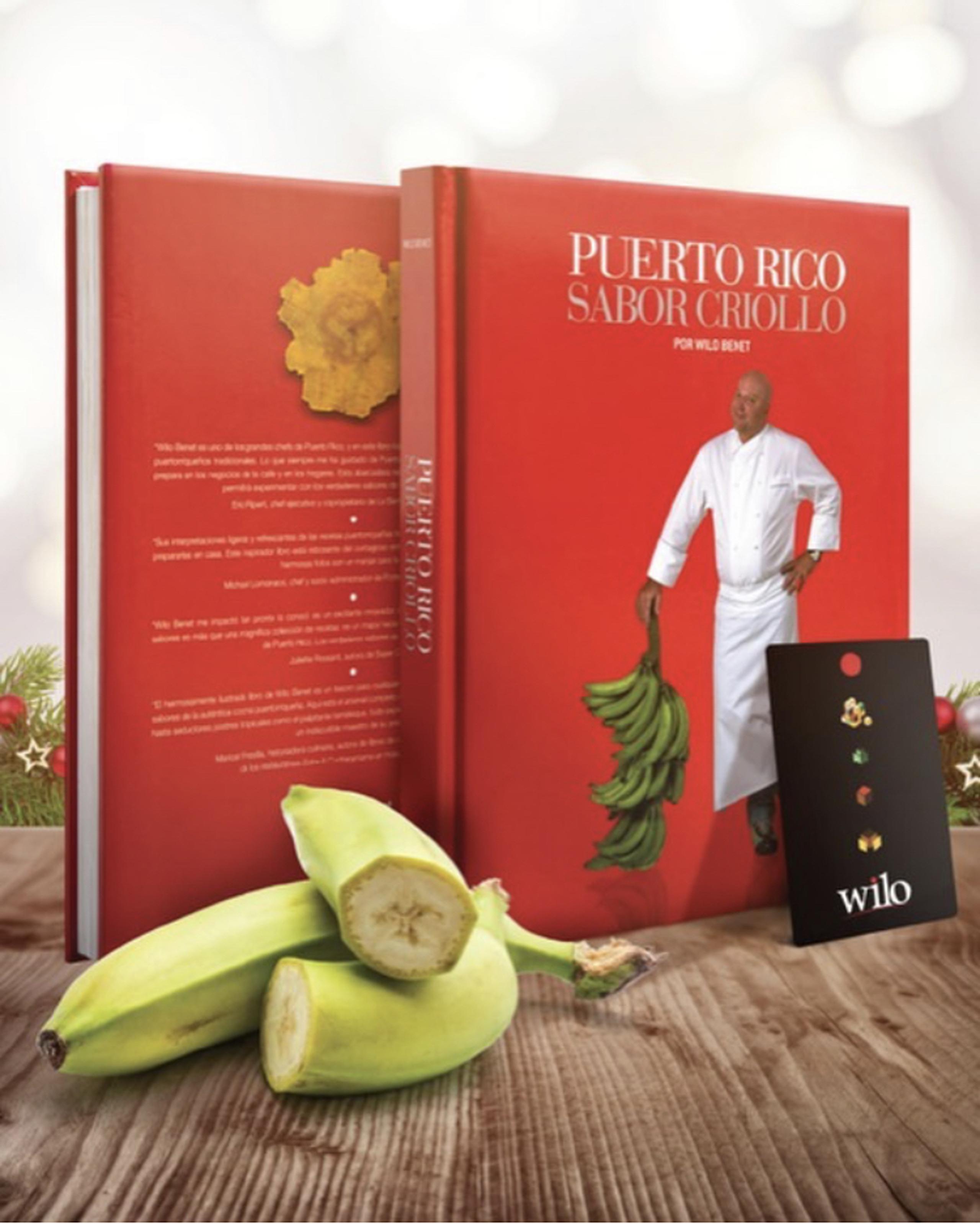 El chef es el creador del libro “Puerto Rico sabor criollo”.