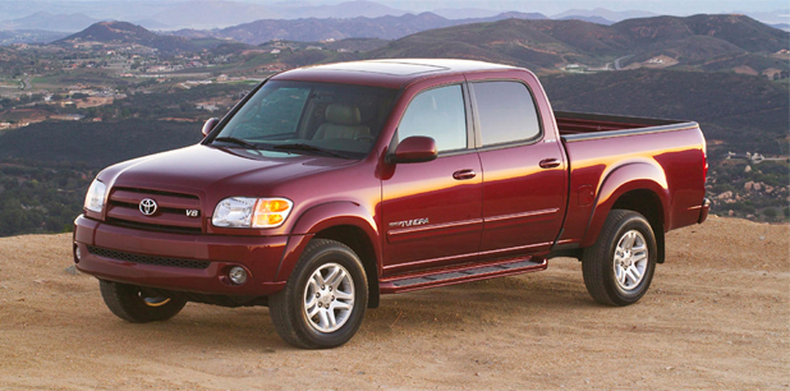 El retiro incluye a unos 20 modelos de Toyota, entre ellos, algunos autos compactos Corolla y camionetas Tundra fabricadas entre 2003 y 2004.