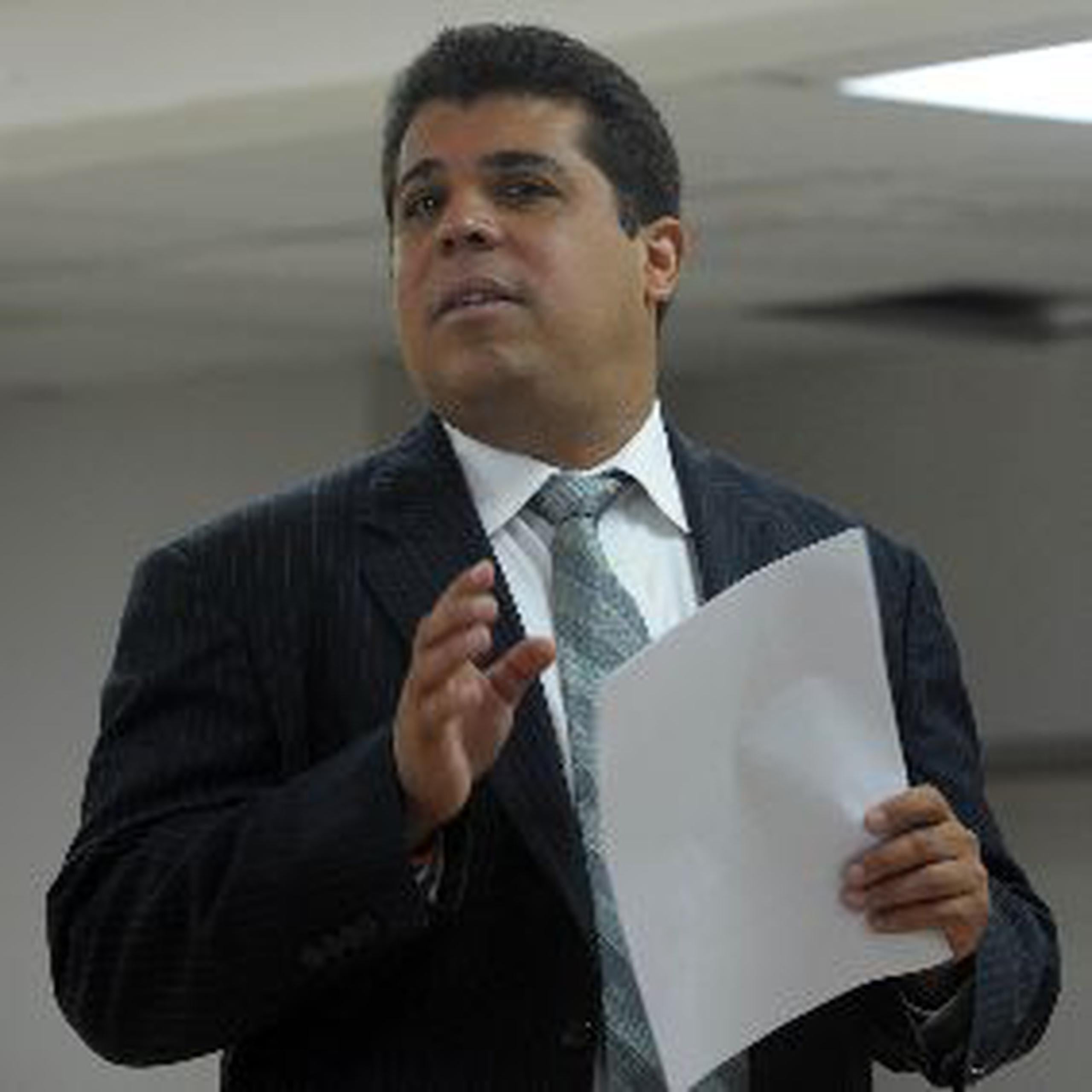  Luis Vega Ramos fue el portavoz de la minoría que llevó la voz cantante en la Comisión de Hacienda, pero no fue escogido para presidir la Cámara de Representantes.&nbsp;<font color="yellow">(juan.martinez@gfrmedia.com)</font>