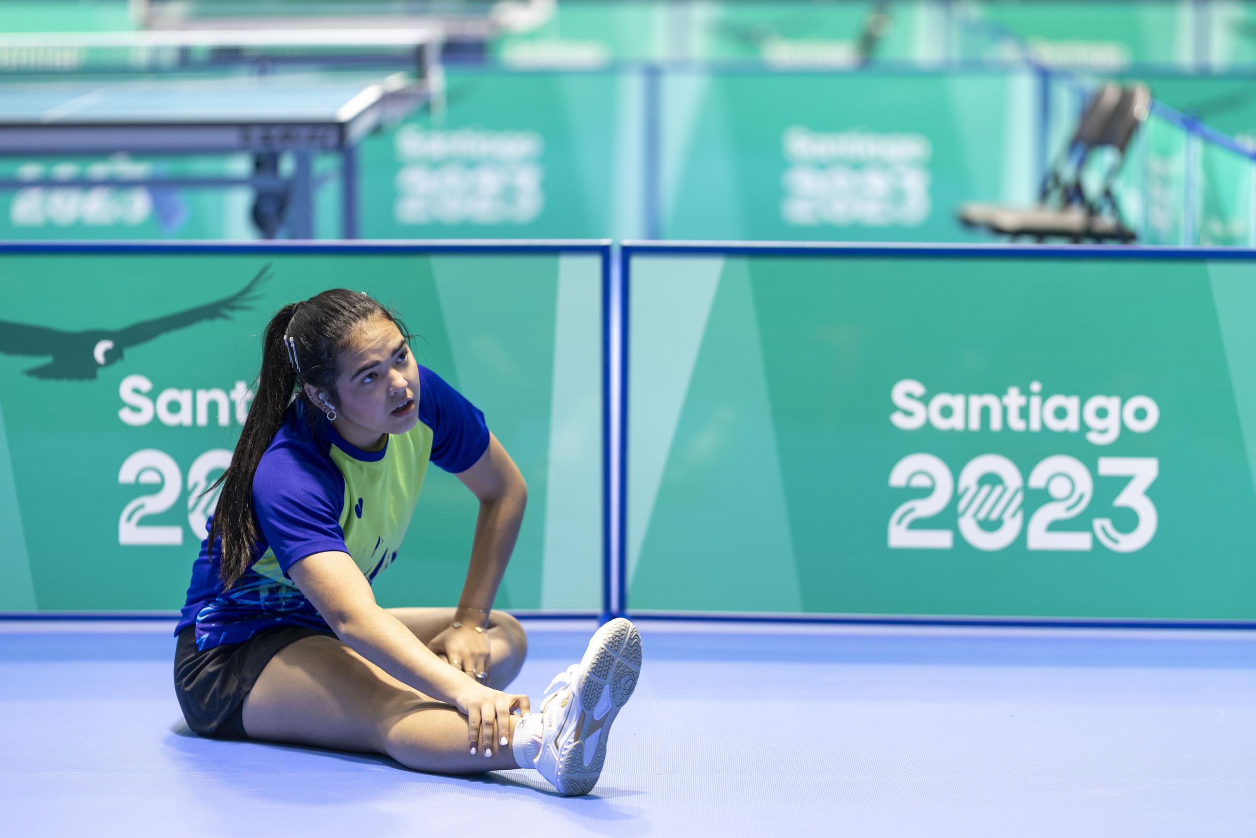 La tenimesista Adriana Díaz comenzará a competir este domingo en los Juegos Panamericanos Santiago 2023.