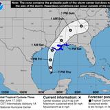 Emiten aviso de tormenta tropical para la costa del Golfo de México