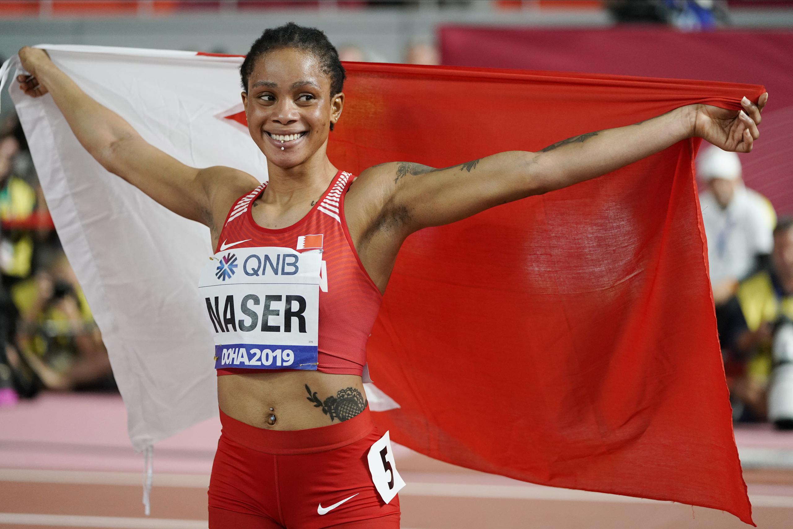 Salwa Eid Naser es la vigente campeona mundial de los 400 metros.