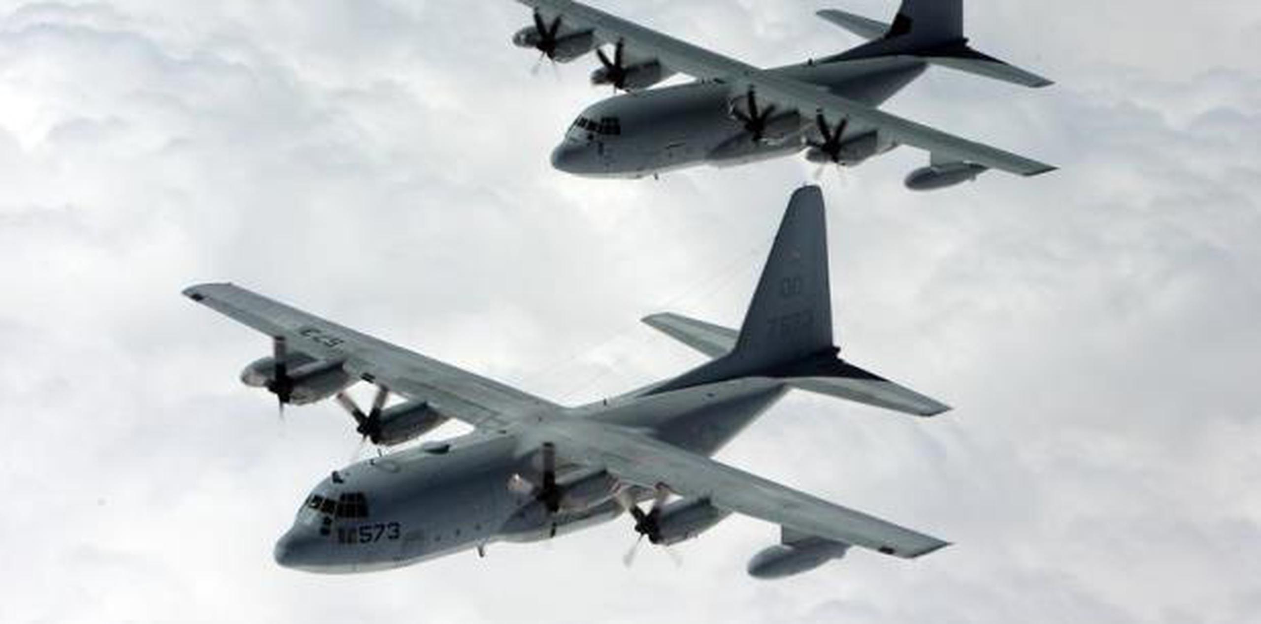 Los cinco fallecidos iban a bordo de un Hercules KC-130. (U.S. Navy / U.S. Department of Defense)