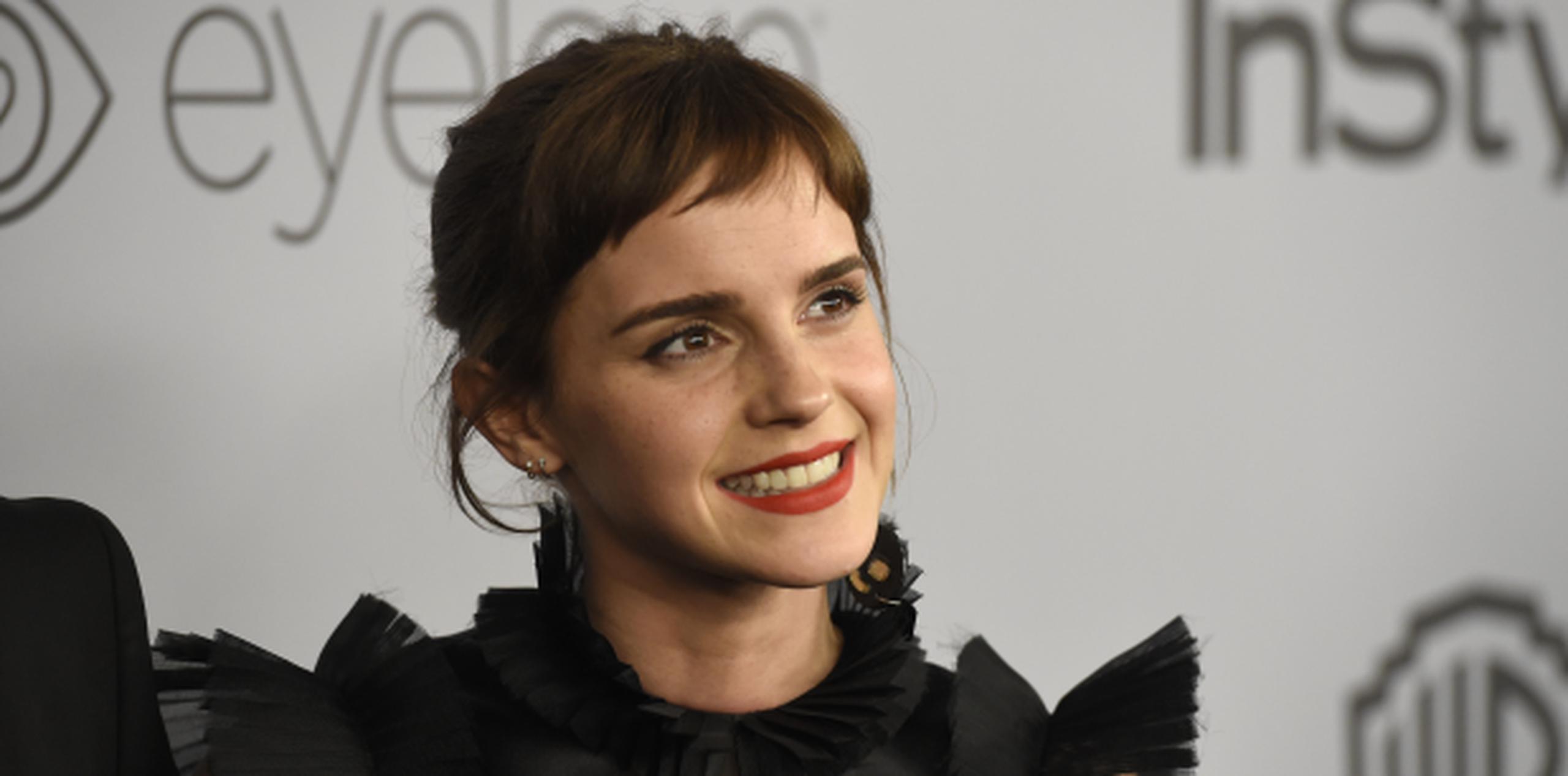 La actriz británica Emma Watson se caracteriza por ser una feminista militante. (AP)