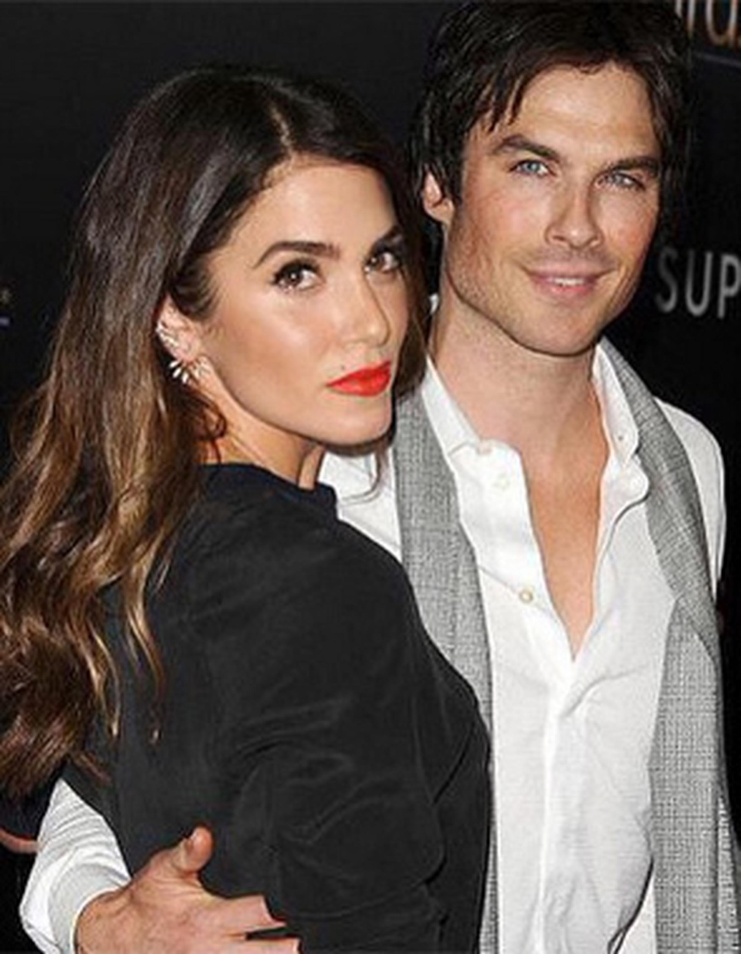 En un comienzo se especuló que la boda entre el “Damon Salvatore” de “The Vampire Diaries” y la “Rosalie Cullen” de “Twilight” sería en verano. (Instagram: iamnikkireed)