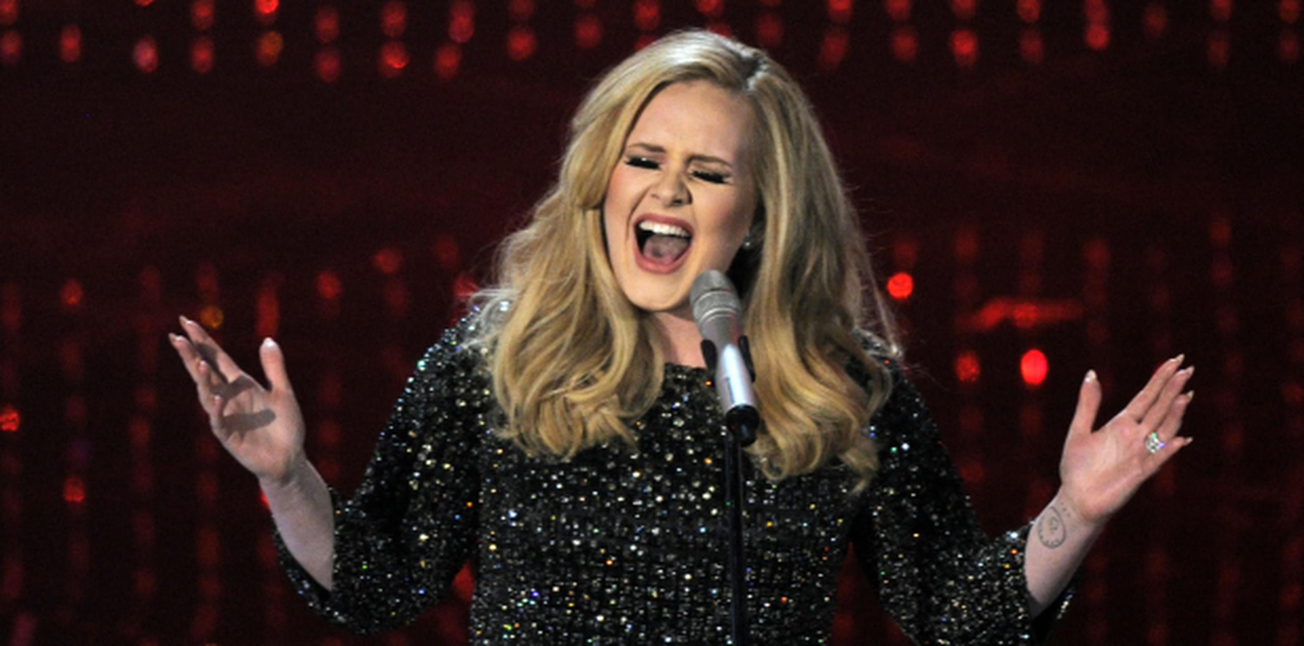 Dos tercios de adolescentes dijeron que escuchaban música -en la imagen Adele- todos los días, y el 58% dijo que veía televisión, según el estudio. (AP)