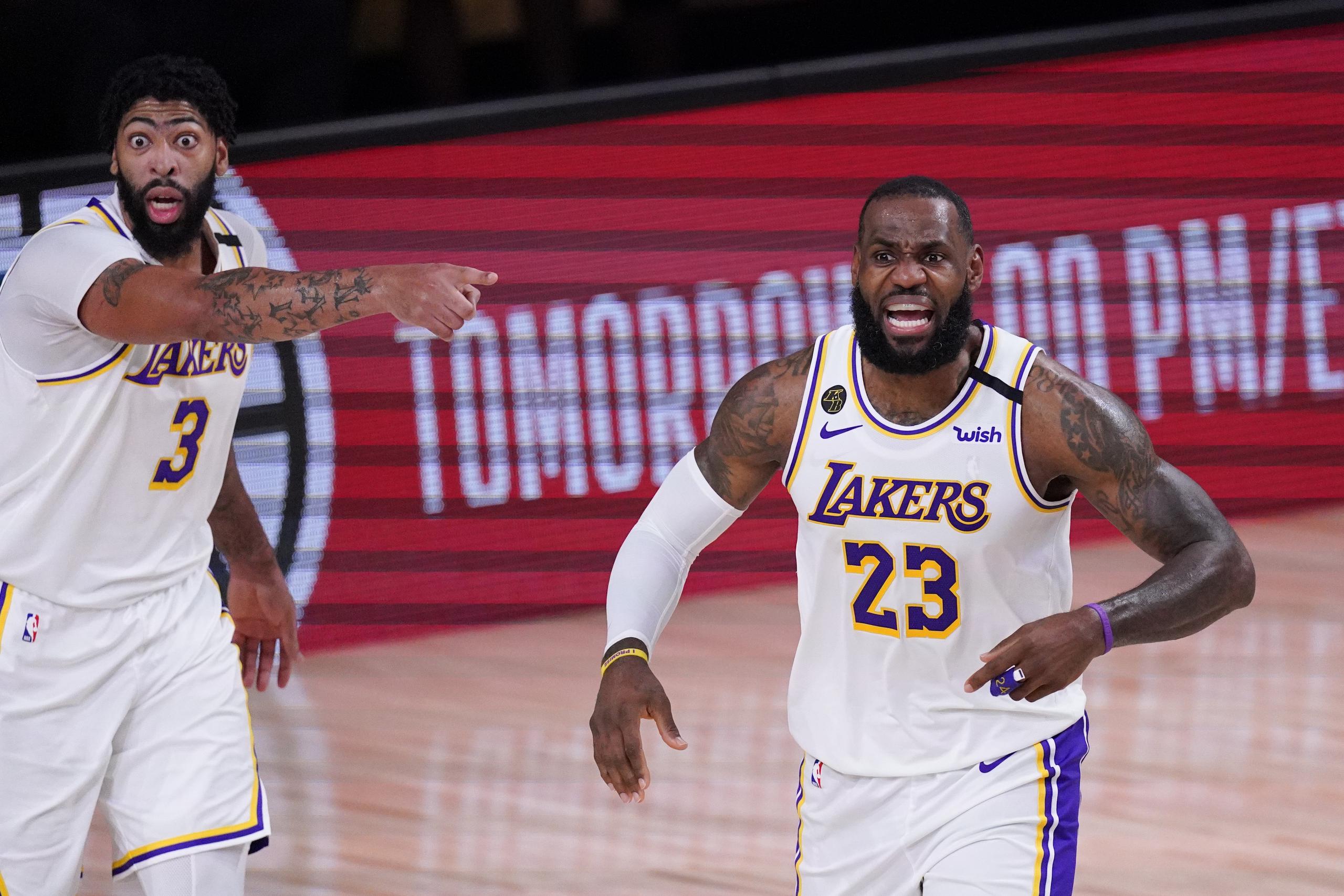 Anthony Davis y LeBron James tienen a los Lakers en su primera final de la Conferencia del Oeste en 10 años.