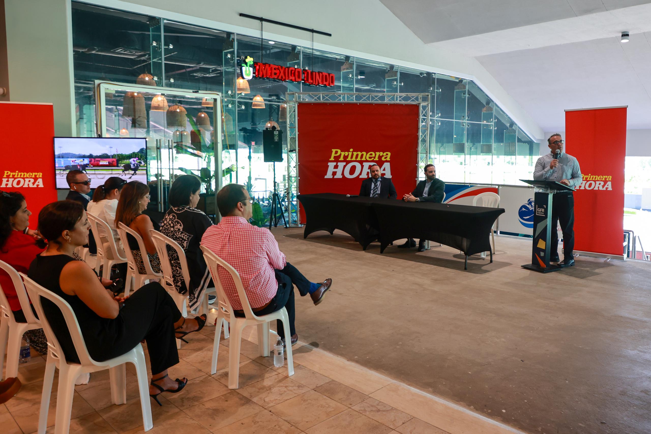 Pedro Zorrilla, principal oficial ejecutivo de GFR Media, habla sobre la creación de la Copa Primera Hora con motivo de la celebración de los 25 años de la fundación del diario Primera Hora.