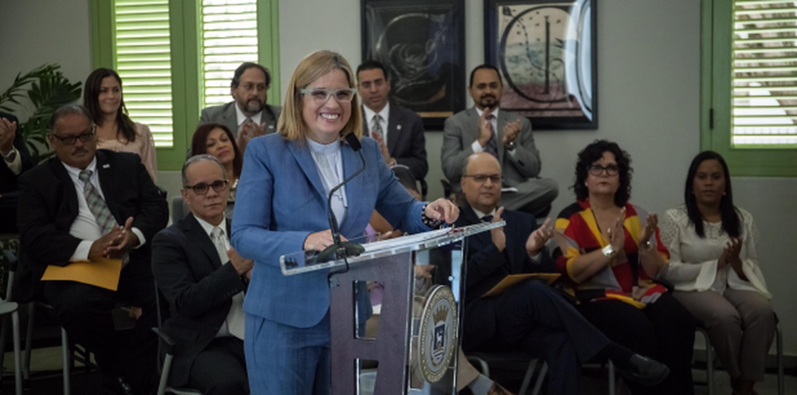 La alcaldesa de San Juan también anunció durante su Mensaje de Presupuesto que los comercios de San Juan pagarán por el recogido y disposición de la basura, según su volumen de negocio. (Suministrada)