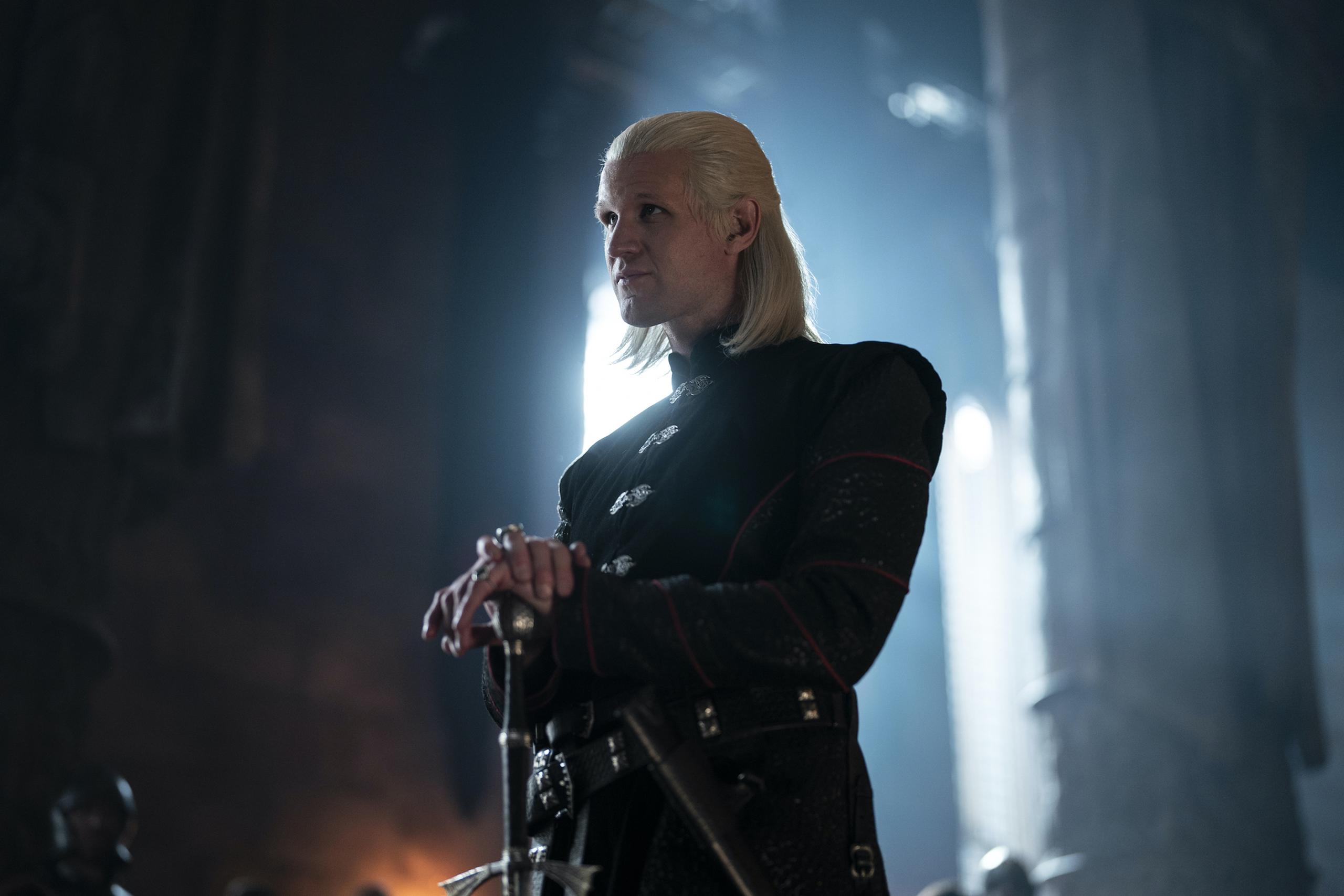 El personaje de Daemon Targaryen, caracterizado por Matt Smith, es uno de los principales en la serie "House of the Dragons".