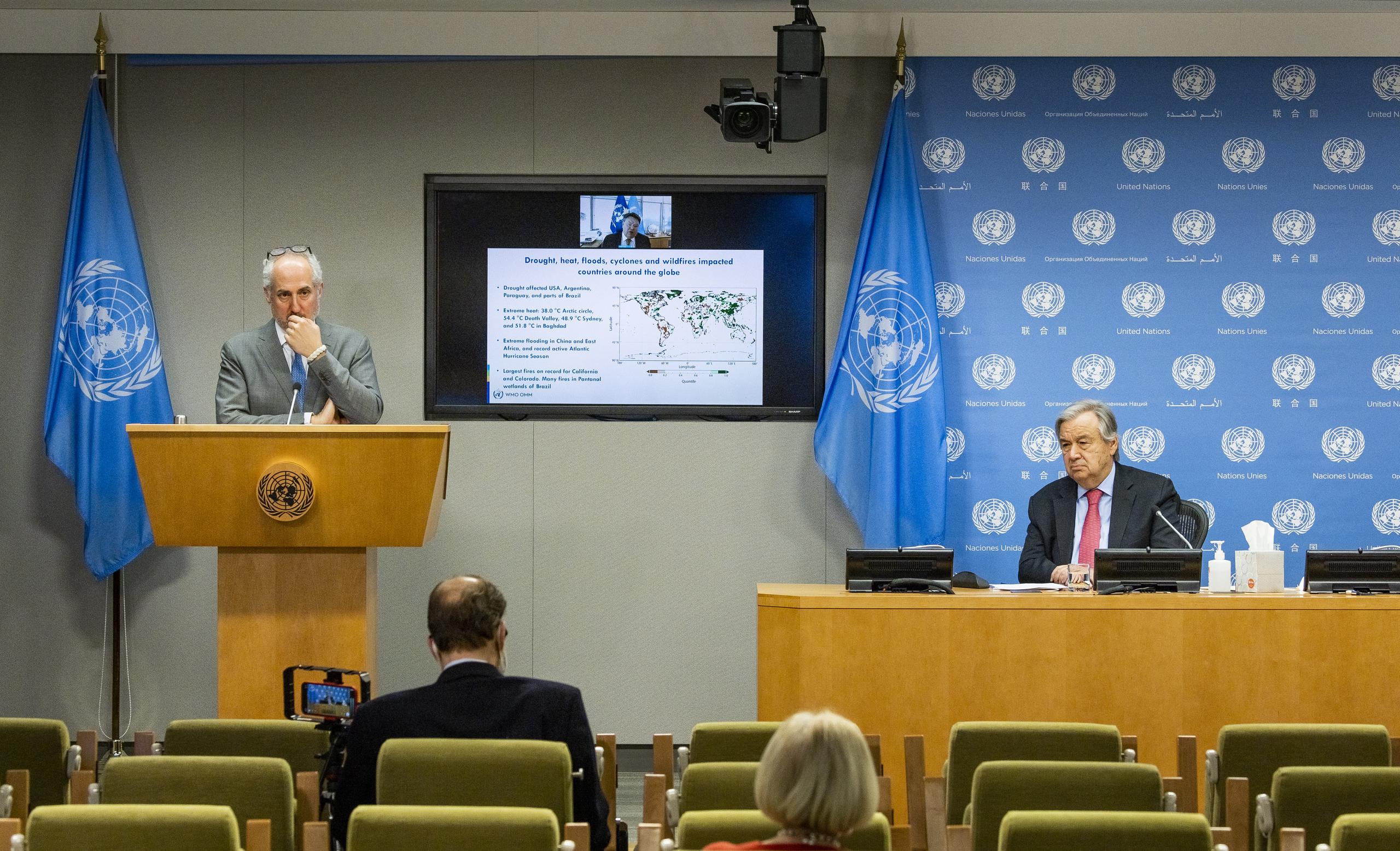 La ONU dijo estar preocupada por las imágenes porque "todo el mundo tiene derecho a la dignidad humana".