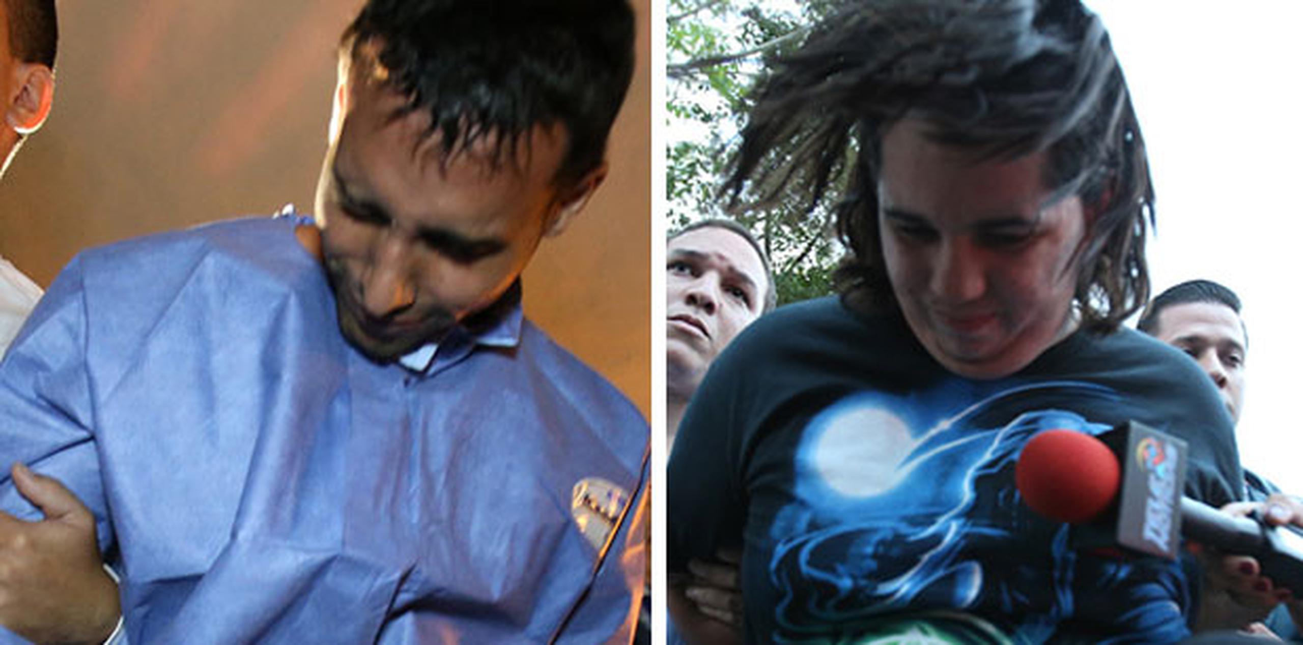 A la izquierda, el principal sospechoso del crimen, Christopher Sánchez Asencio. A la derecha,  el segundo sospechoso, José Bosch. (jose.candelaria@gfrmedia.com)