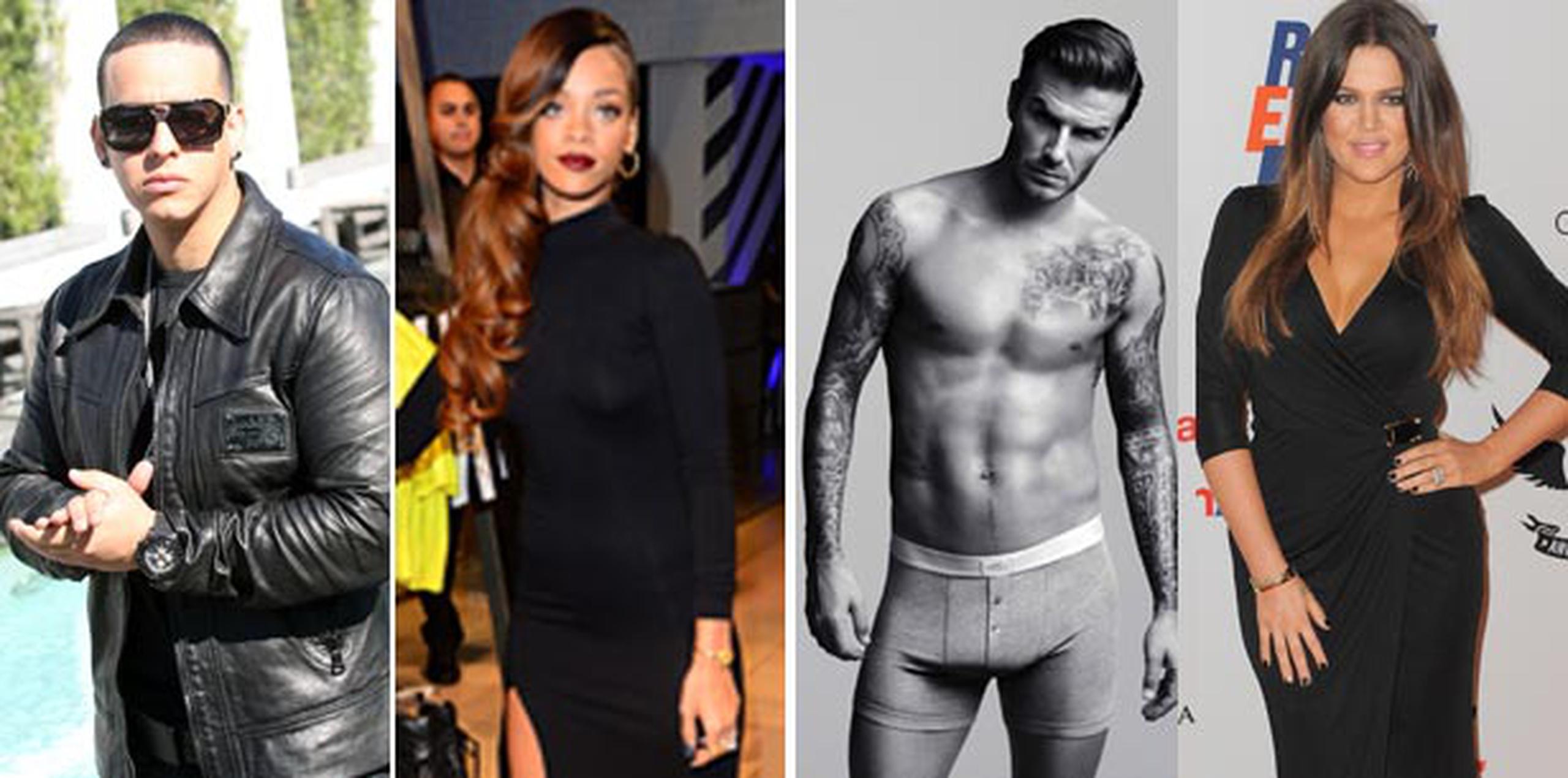 Daddy Yankee, Rihanna, David Beckham y Khloe Kardashian son algunas de las celebridades que se han vinculado al mundi  de la moda. (Archivo)