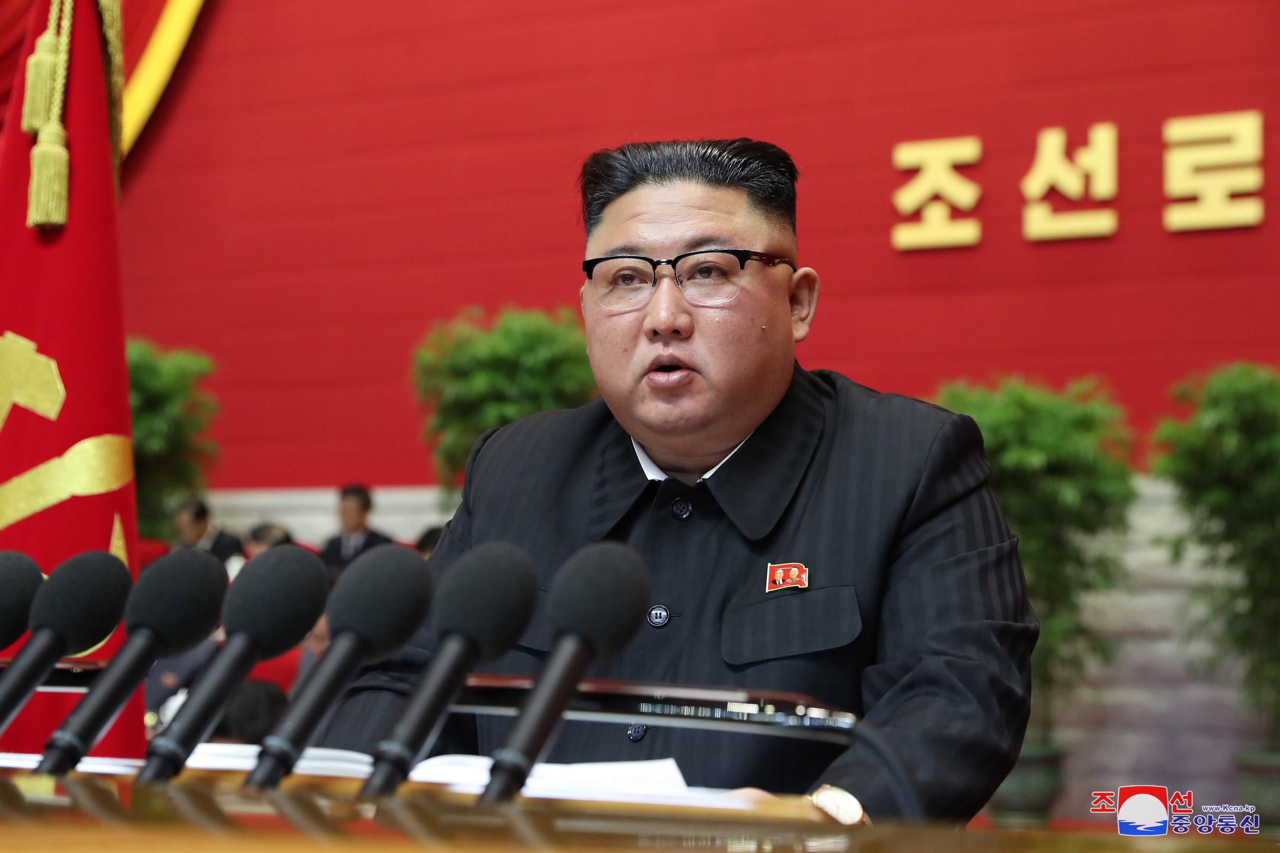 En la imagen el líder norcoreano, Kim Jong-un.