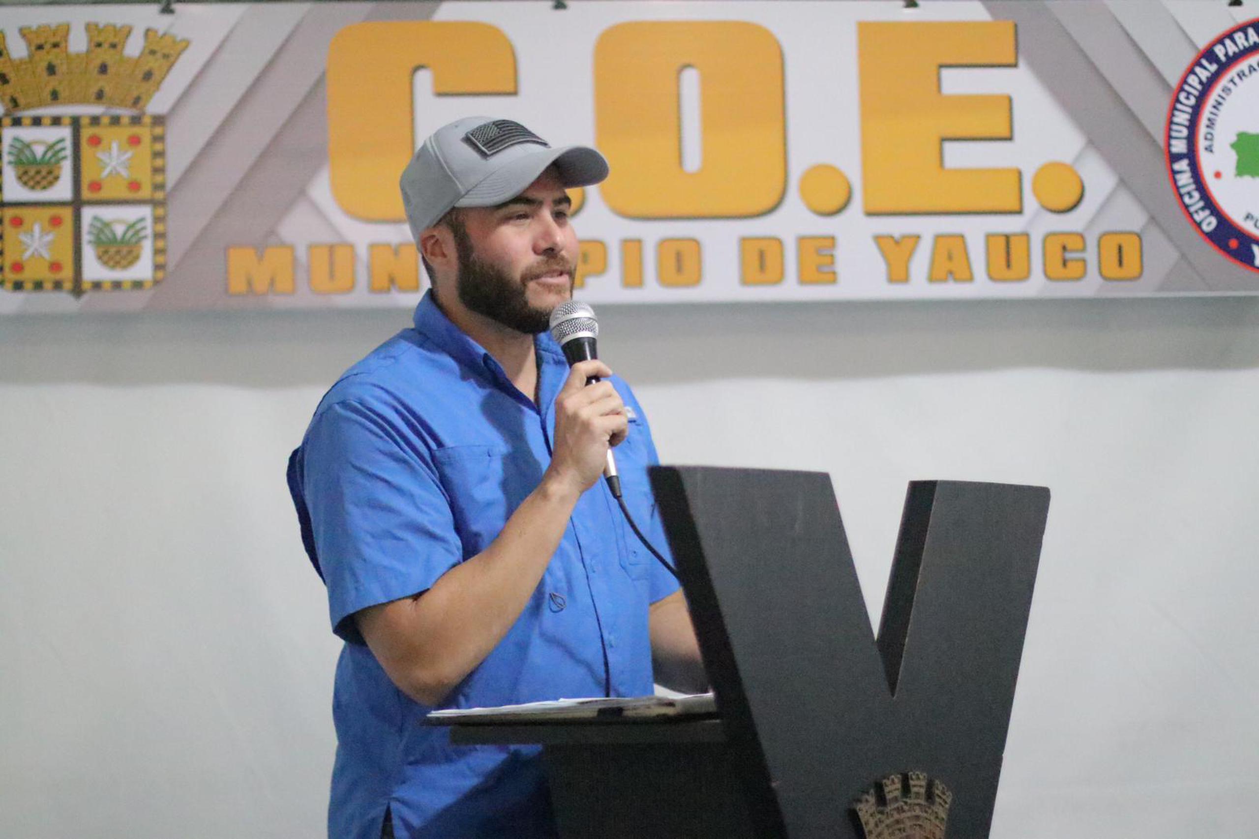 Torres Ortiz dijo que en Yauco solo hay tres escuelas listas para iniciar las clases y hay mucha necesidad de que se avance con este proceso.