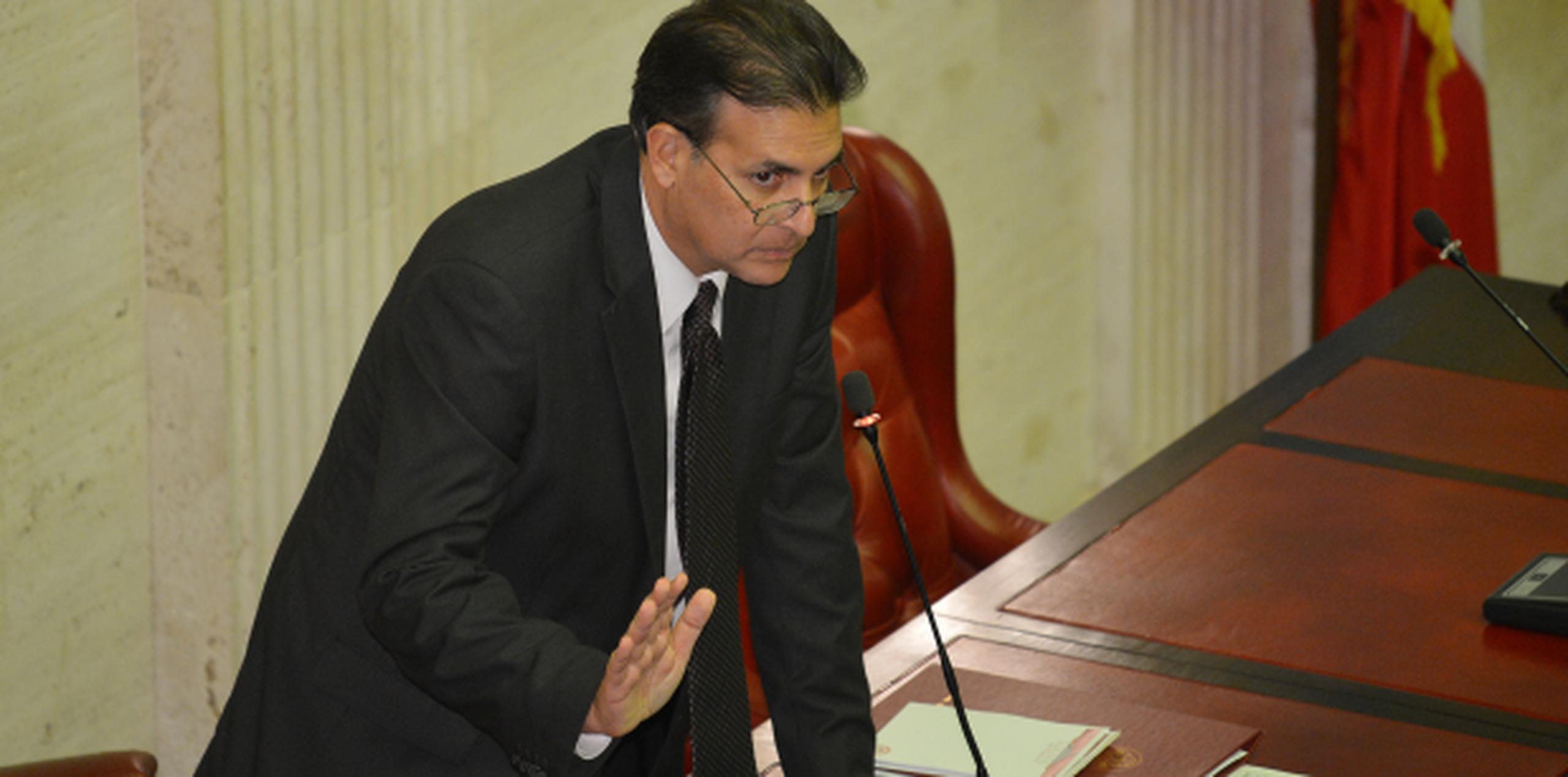 Eduardo Bhatia, presidente del Senado (joserodriguez1@gfrmedia.com)