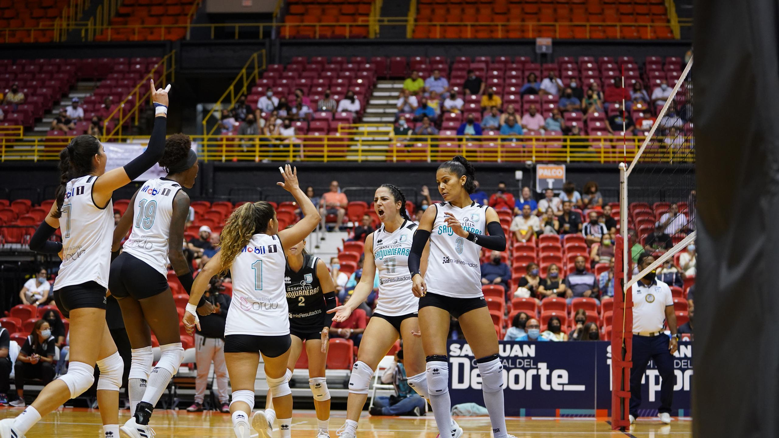 Las Sanjuaneras de la Capital reciben el martes a las Leonas de Ponce en el inicio de la postemporada del Voleibol SUperior Femenino.