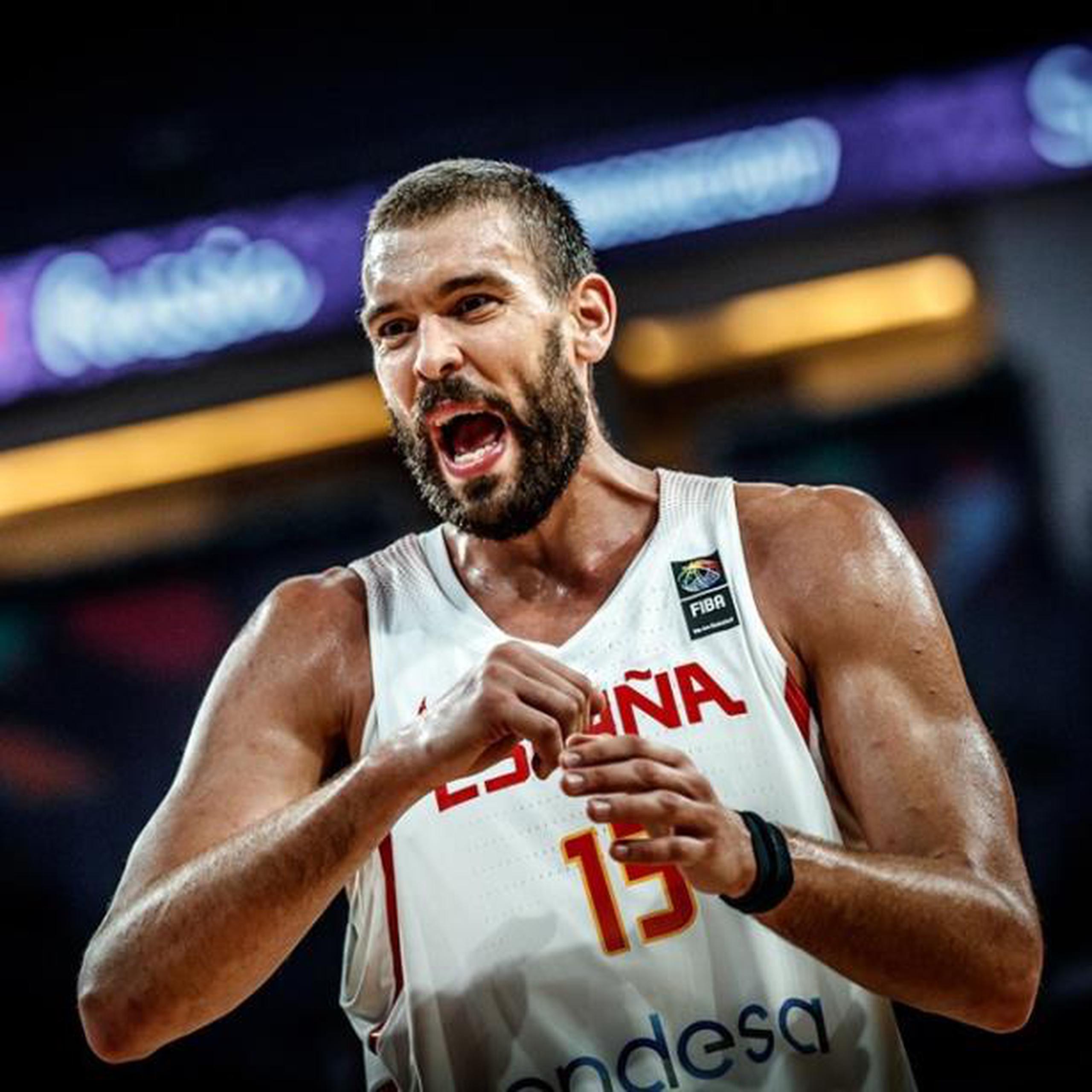 Marc Gasol y el quinteto español se enfrentarán a Puerto Rico en el segundo partido de la Copa del Mundo FIBA 2019. (FIBA)