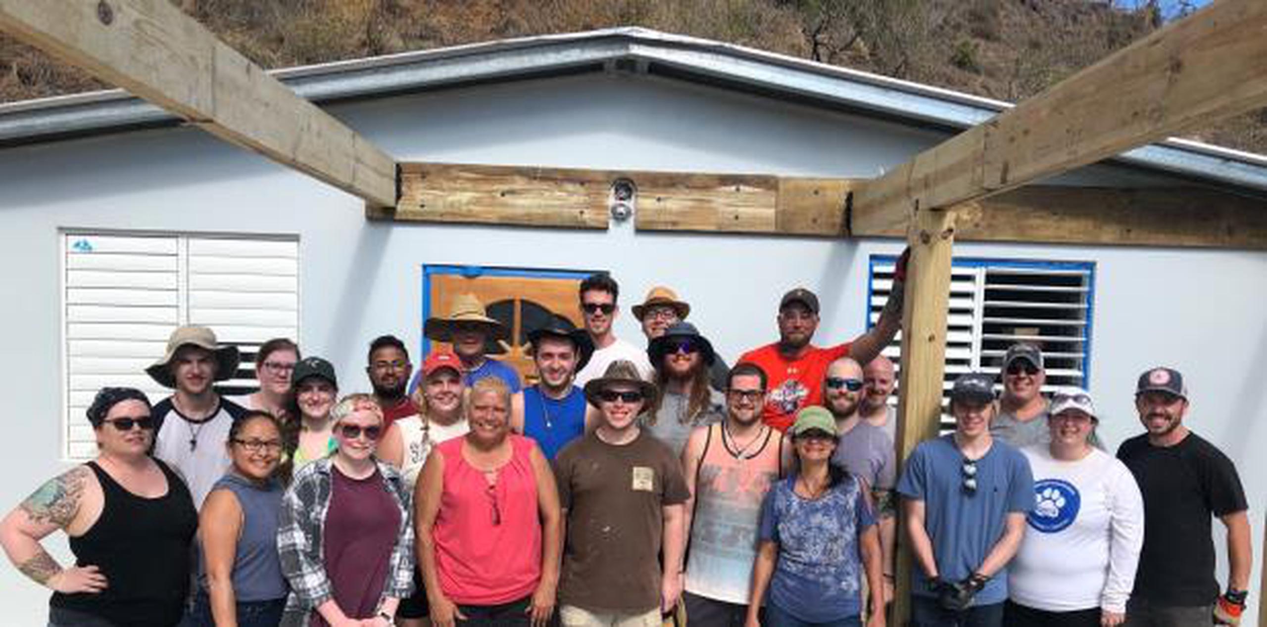 Los alumnos recaudaron $6,000 para terminar la casa de Maribel. (Para Suroeste / Sandra Torres)
