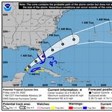 Sistema con potencial ciclónico en aguas del Golfo avanza hacia Florida